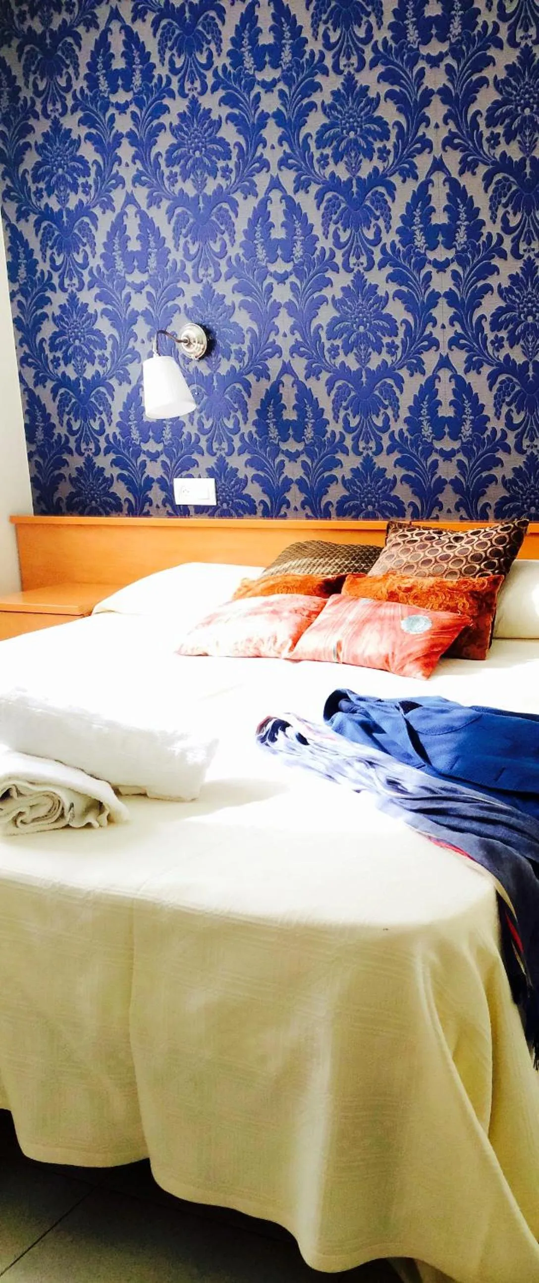 Bed in Hotel Casa Jurjo