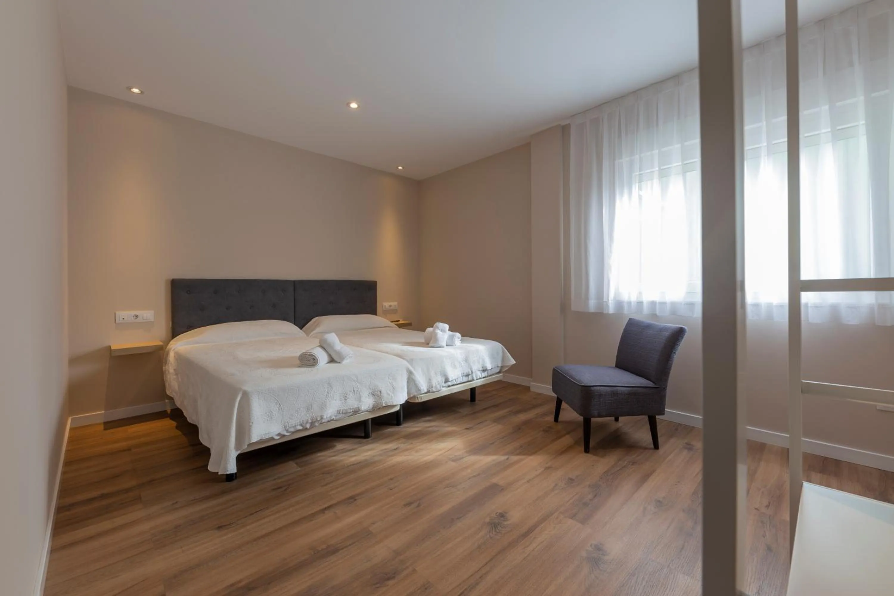 Bed in Hotel Casa Jurjo