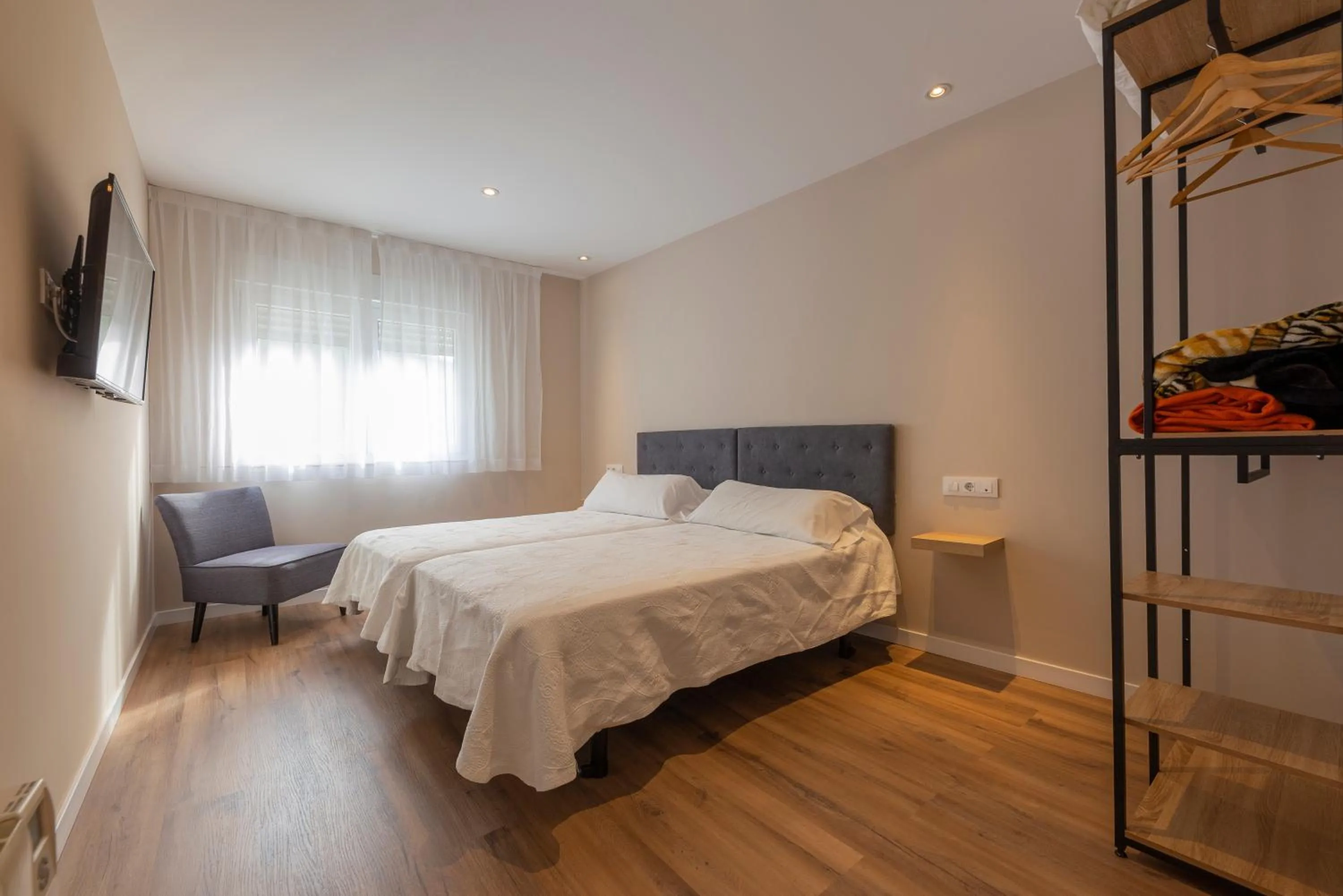 Bed in Hotel Casa Jurjo