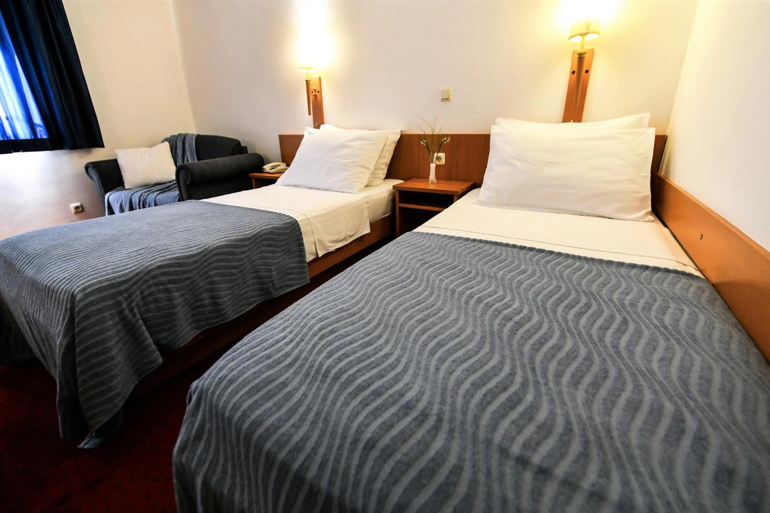 Bedroom, Bed in Hotel Alkar