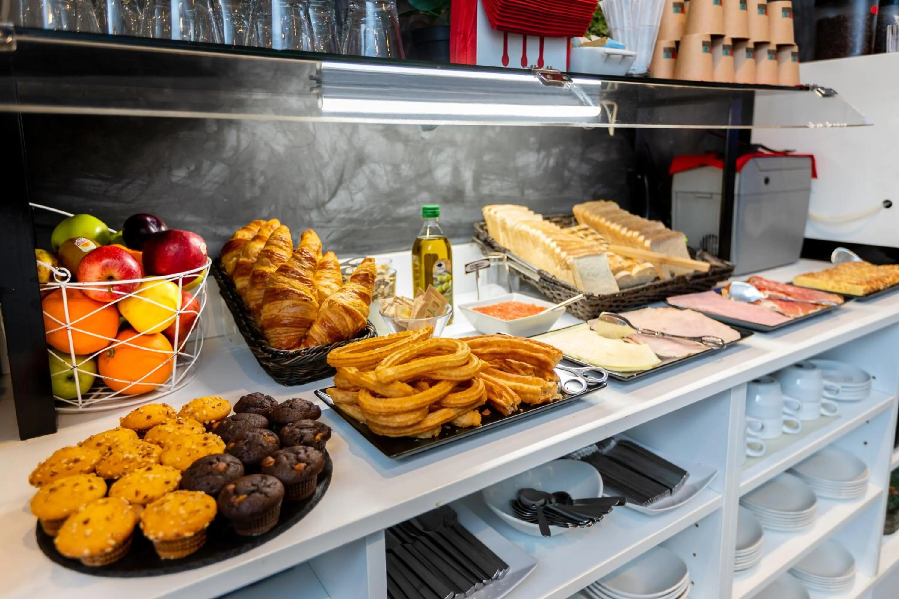 Buffet breakfast in Mayerling Hotel