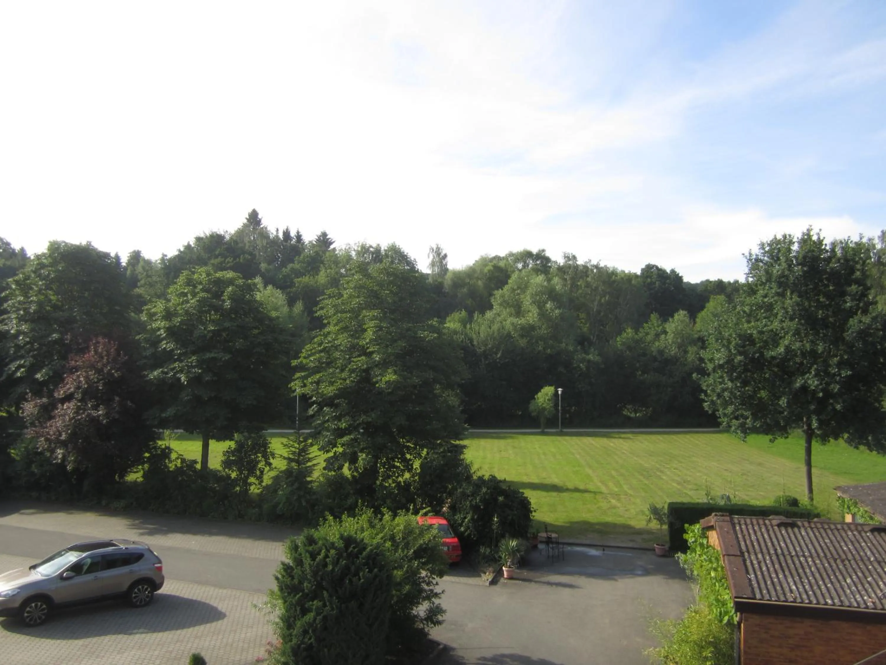 Garden view in Landgasthof Goldene Rose