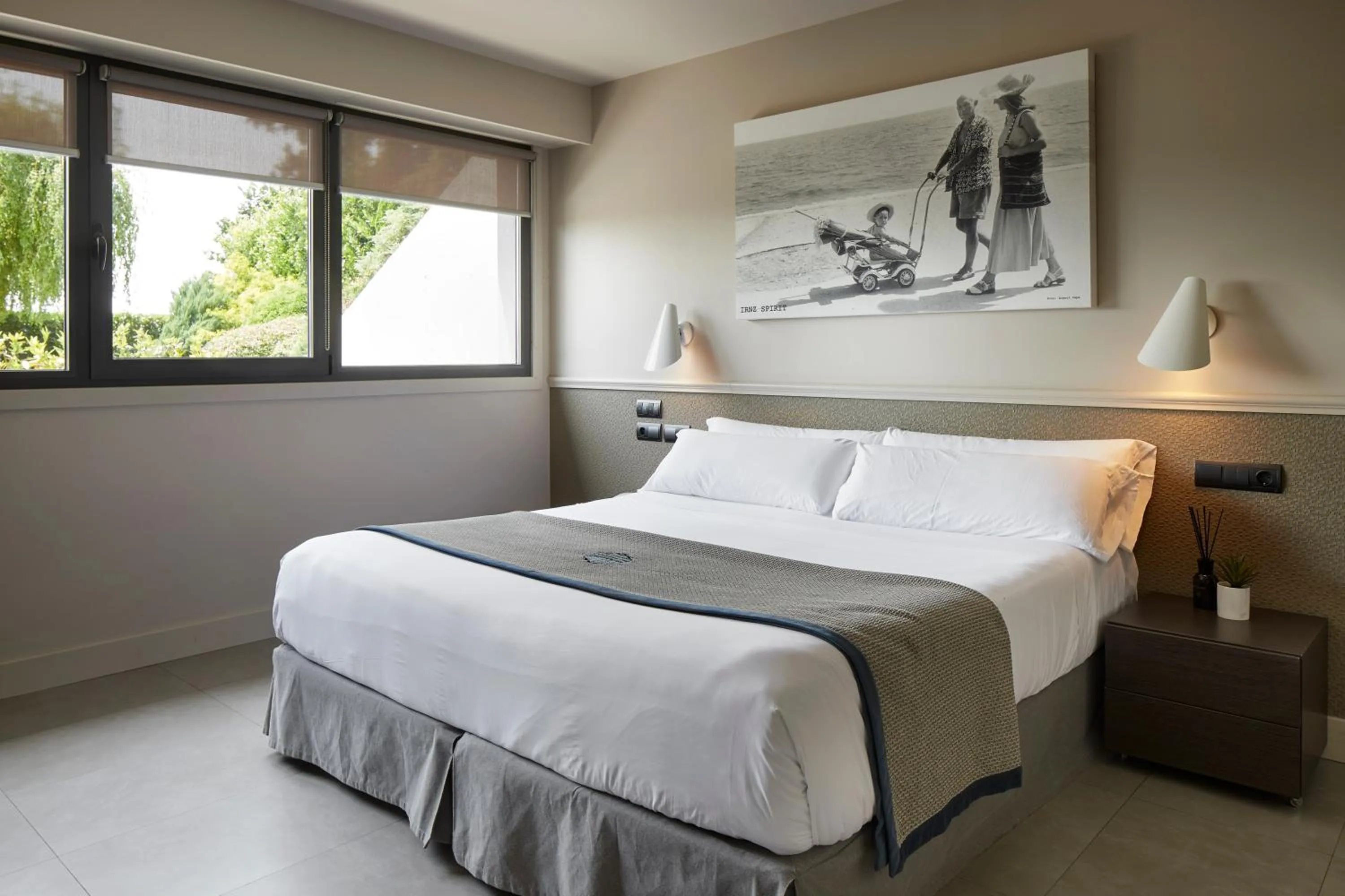 Bed in Irenaz Resort Apartamentos