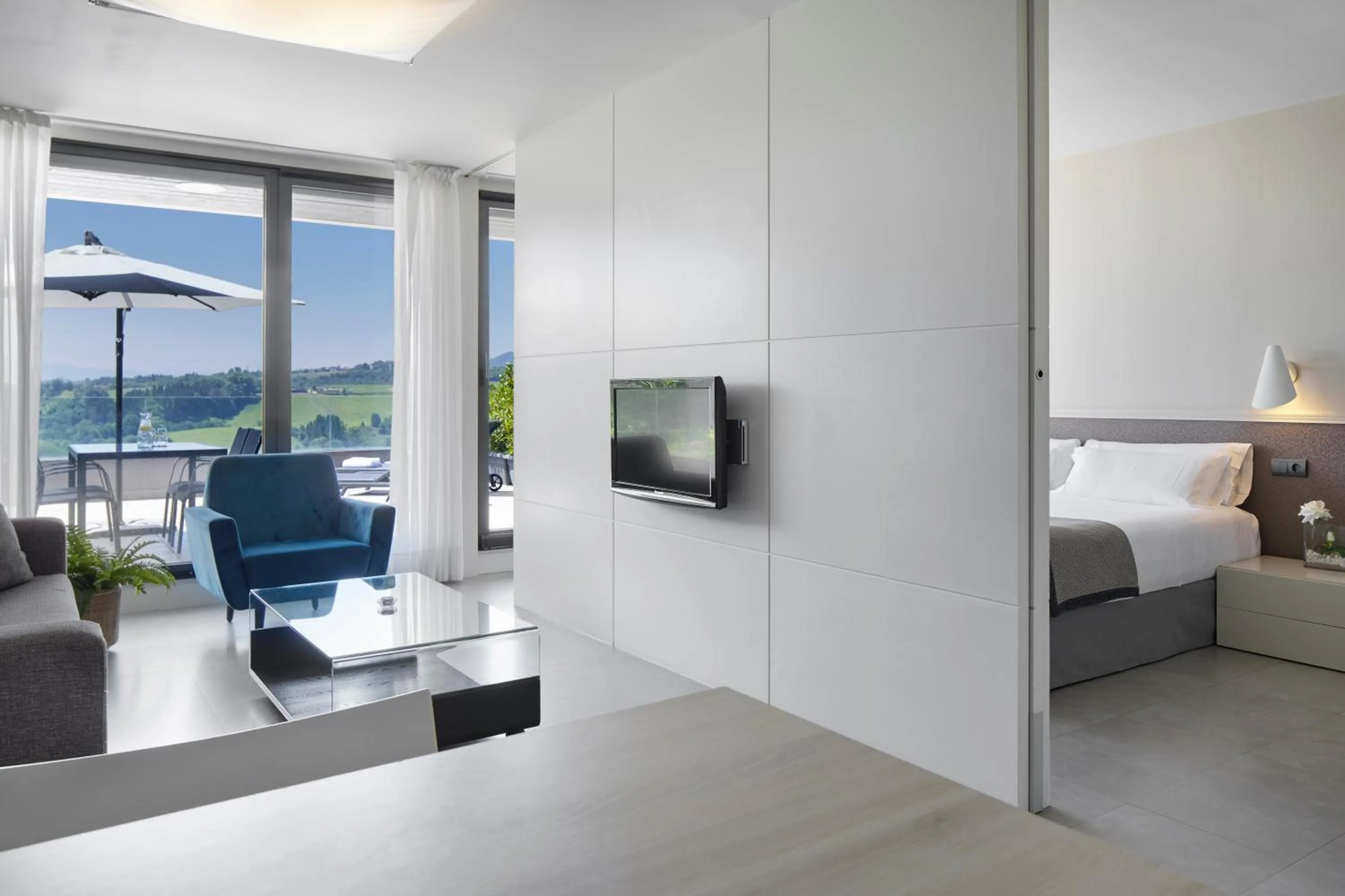 Mountain view, Bed in Irenaz Resort Apartamentos