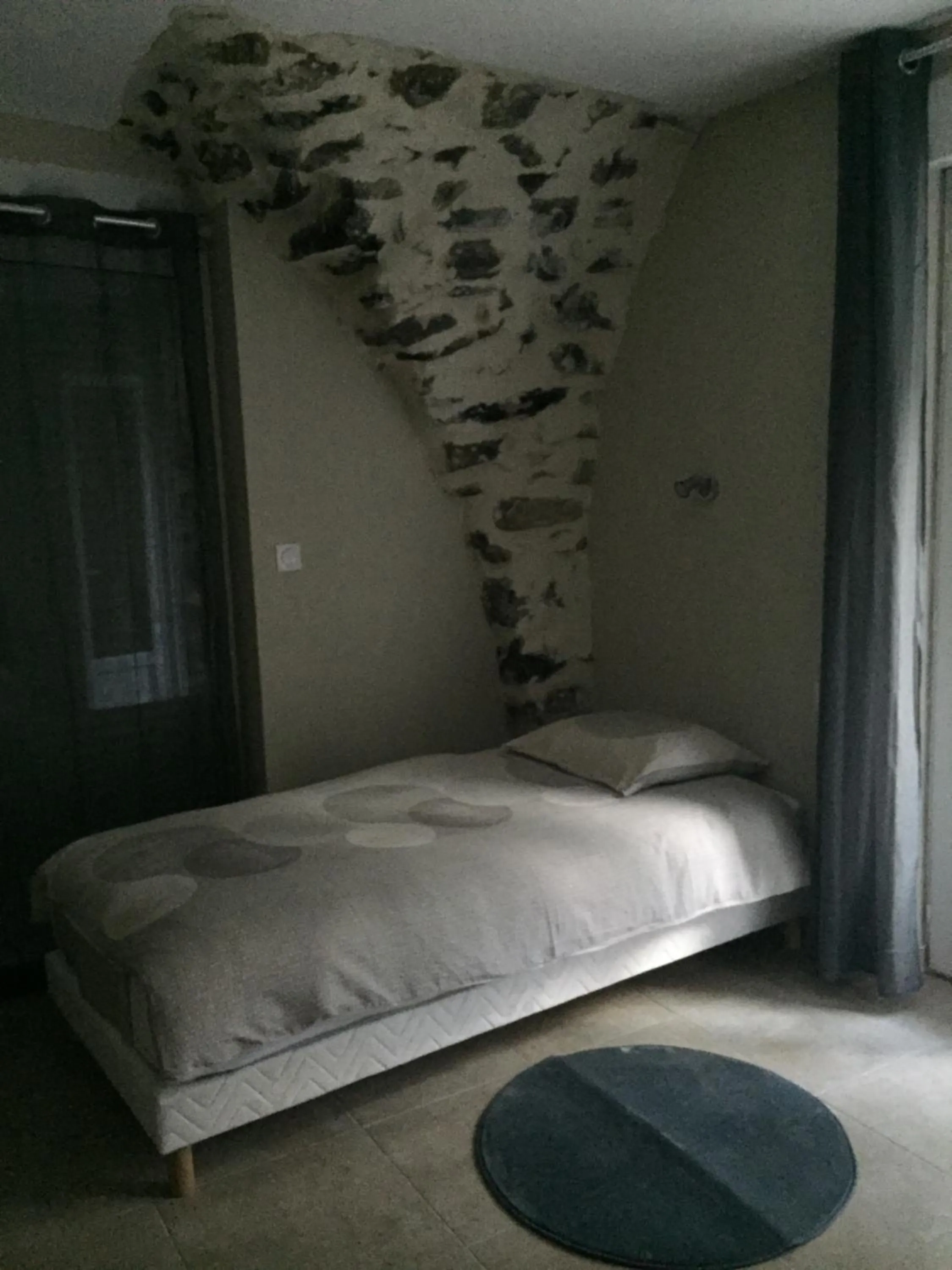 Bed in Chambres d'Hôtes du Villaret