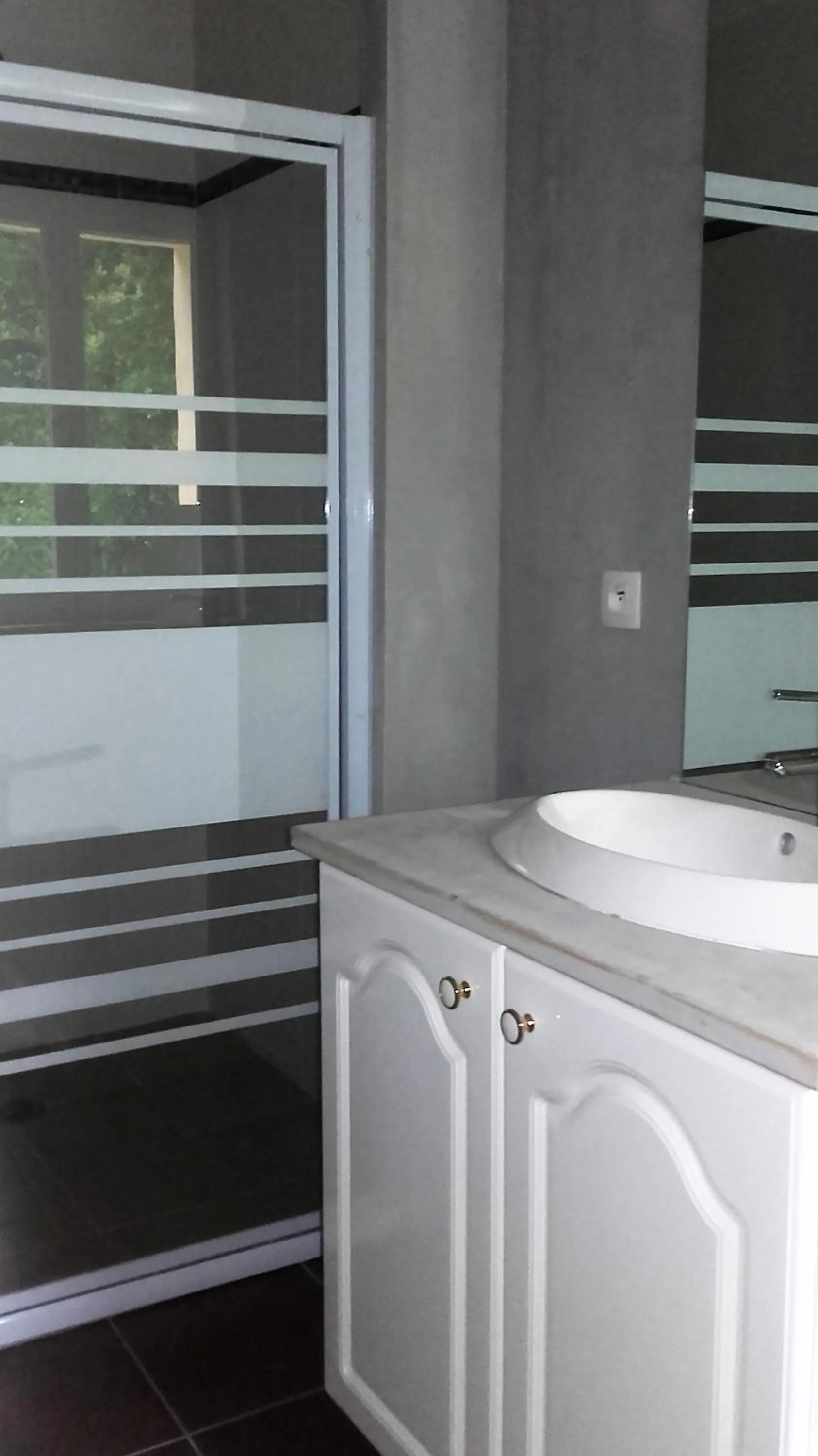 Shower in Chambres d'Hôtes du Villaret