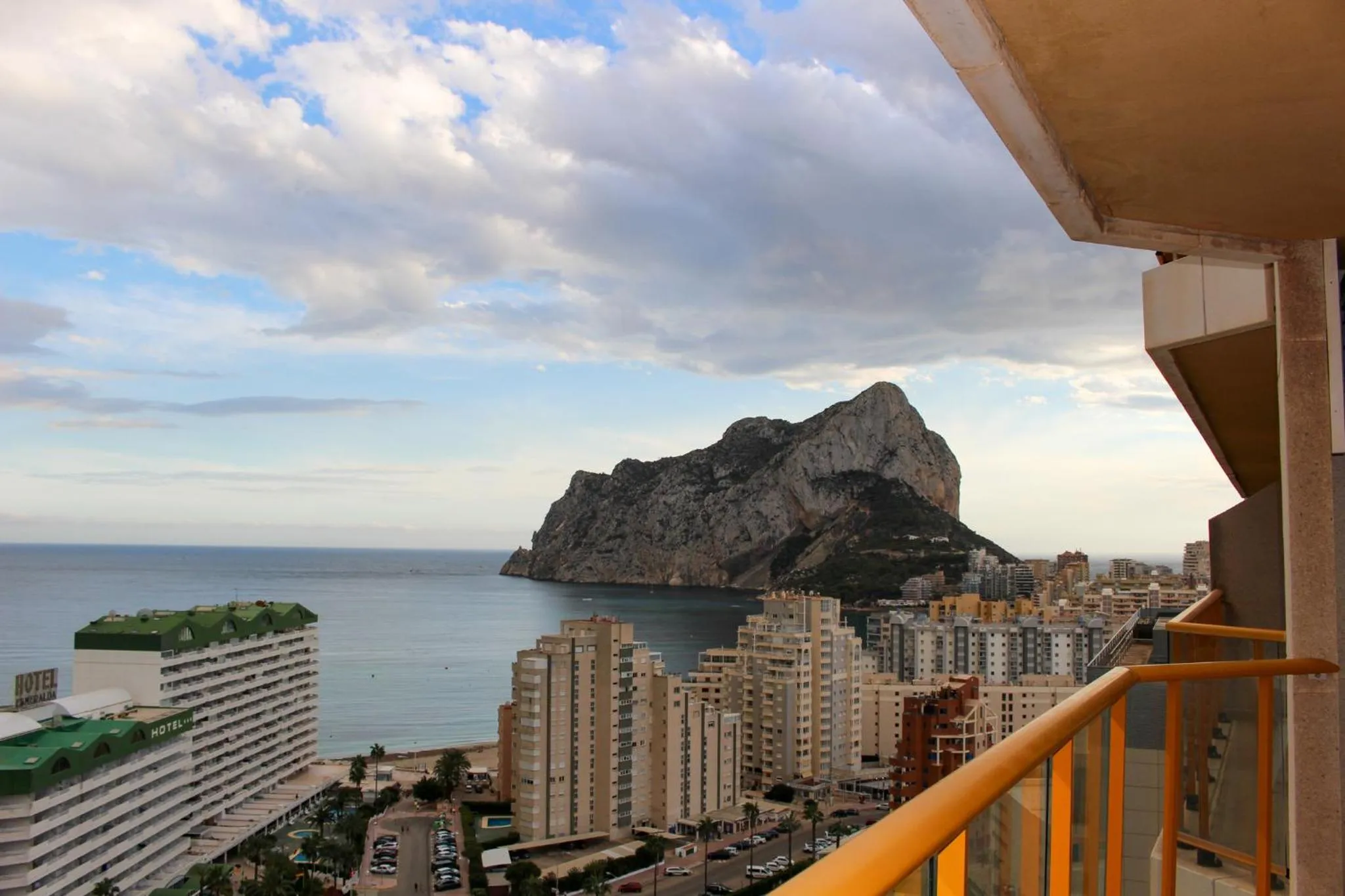 Balcony/Terrace in Apartamentos Ambar Beach Unitursa