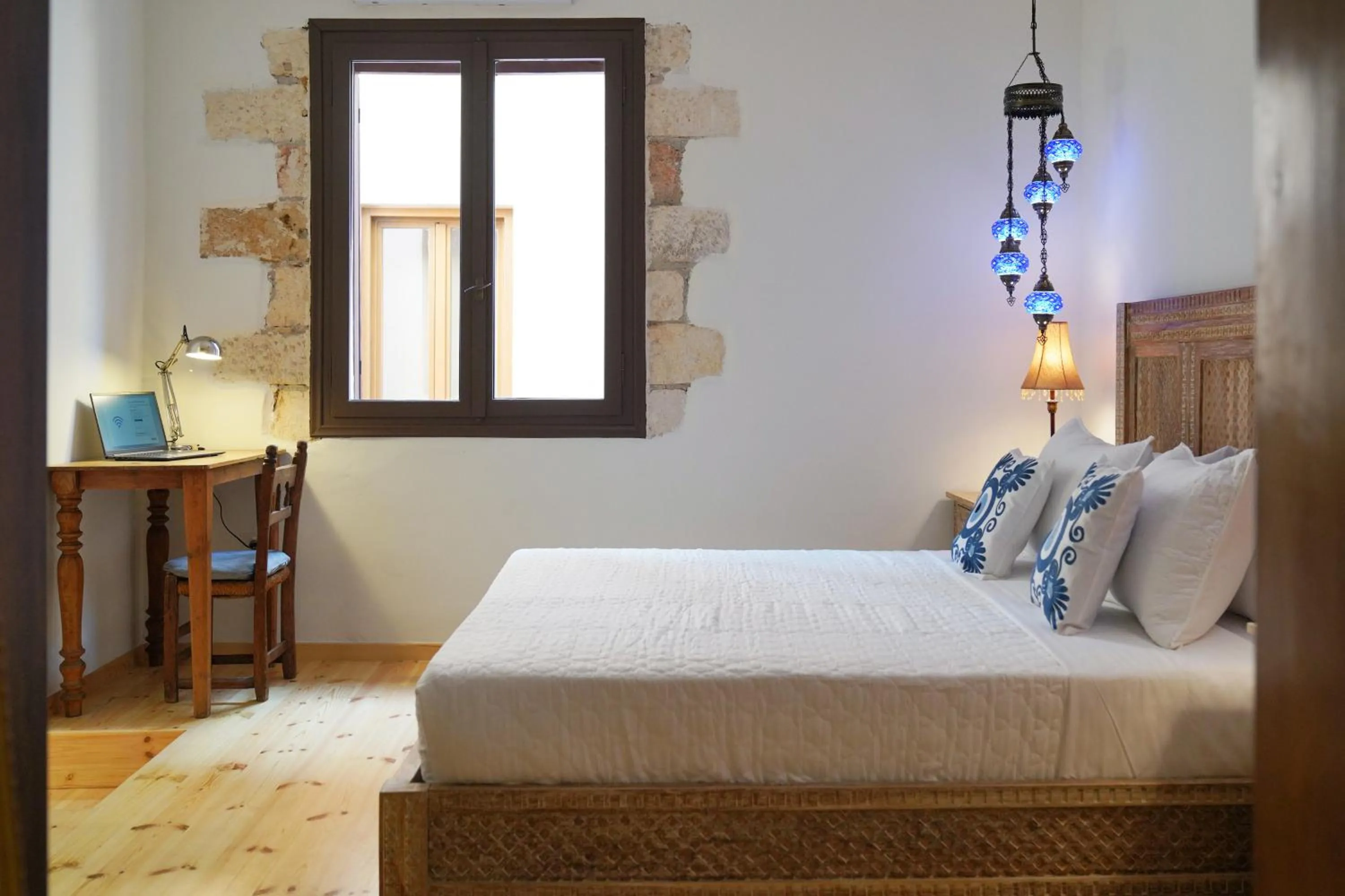 Bedroom, Bed in Venetian Palace Chania