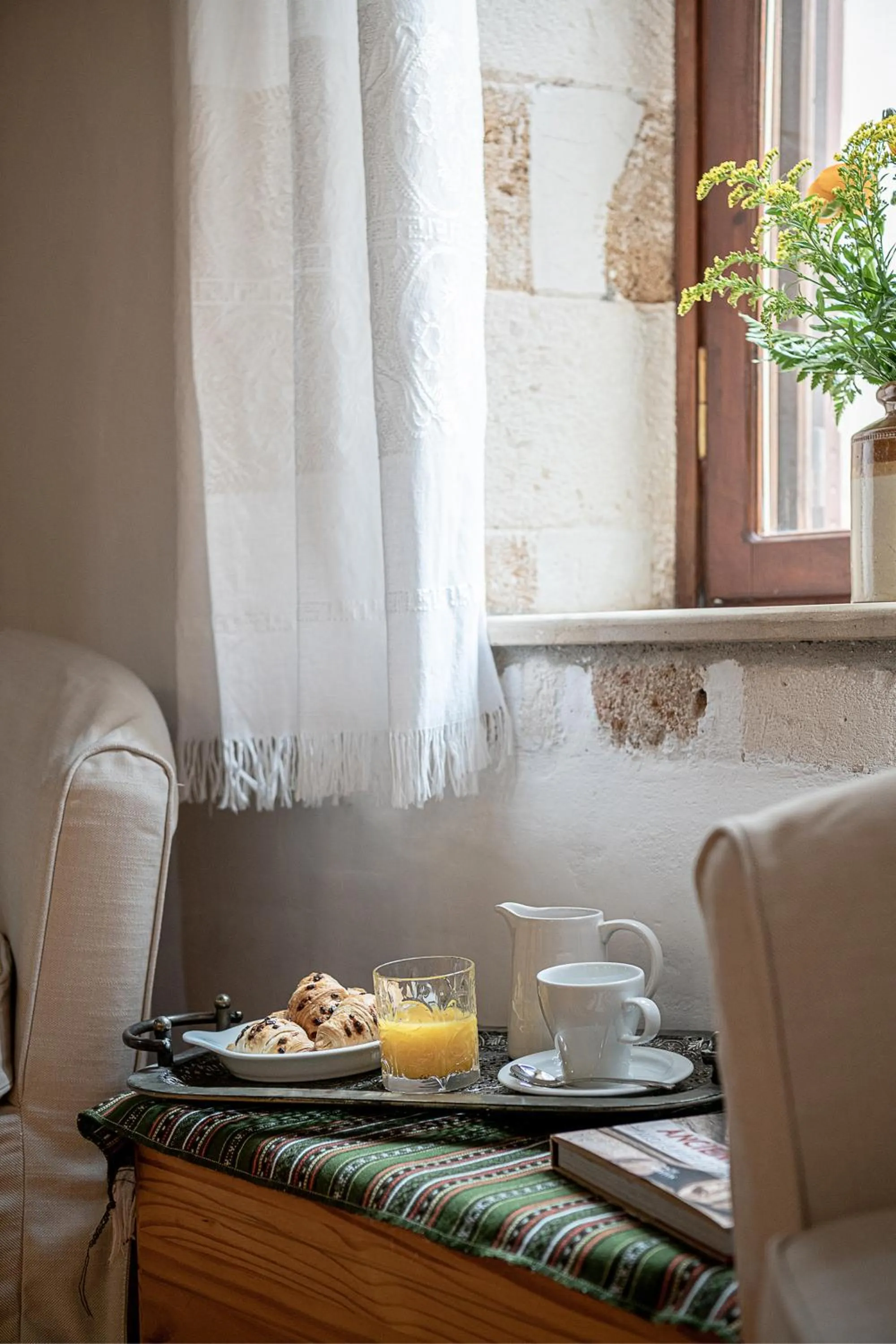 Food and drinks in Venetian Palace Chania