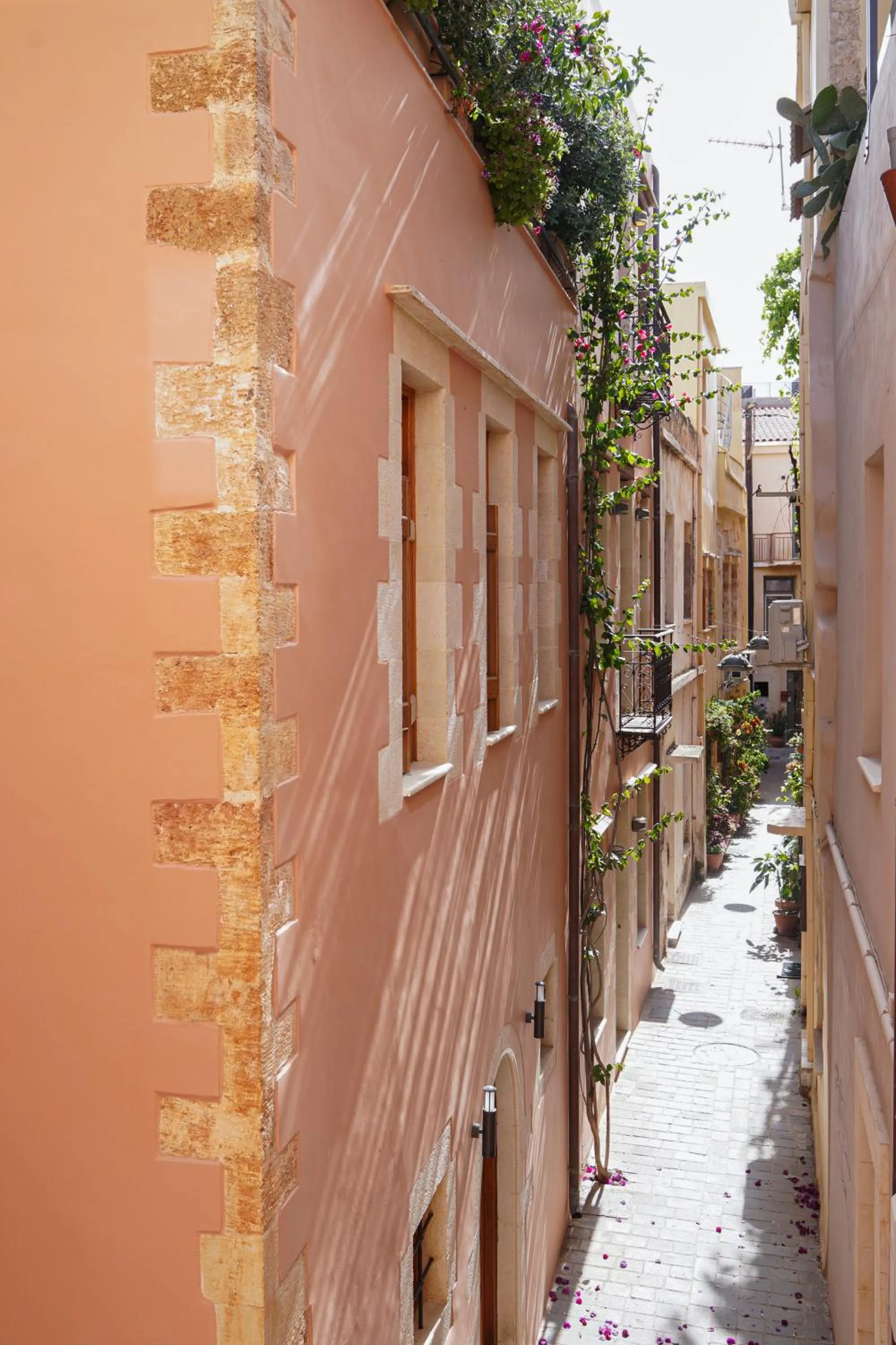 Street view in Venetian Palace Chania