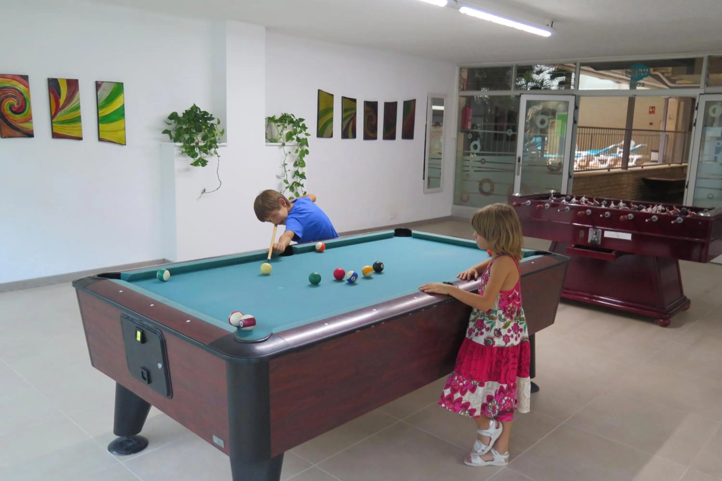 Game Room in Apartaments Costa d'Or