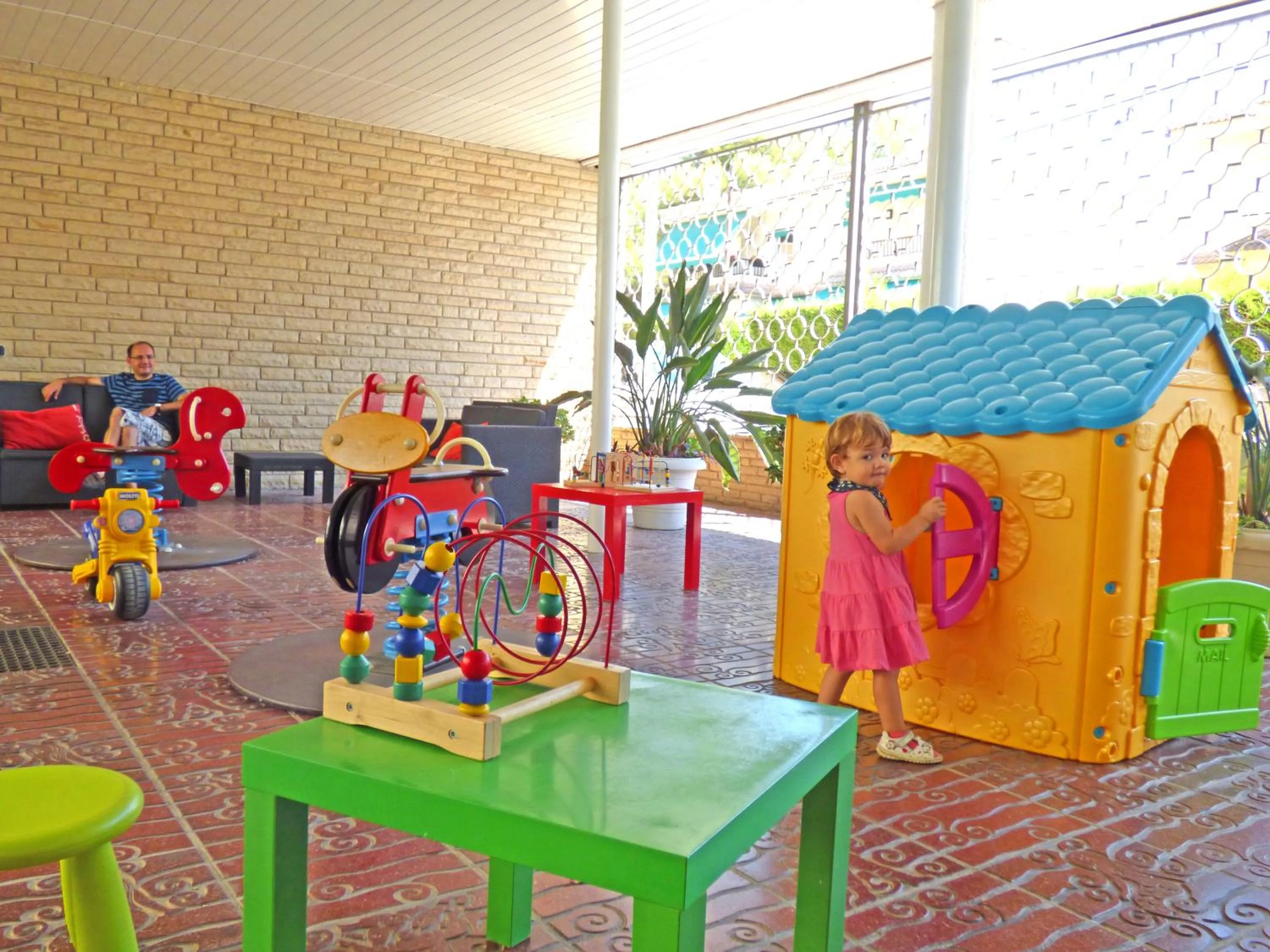 Children play ground in Apartaments Costa d'Or