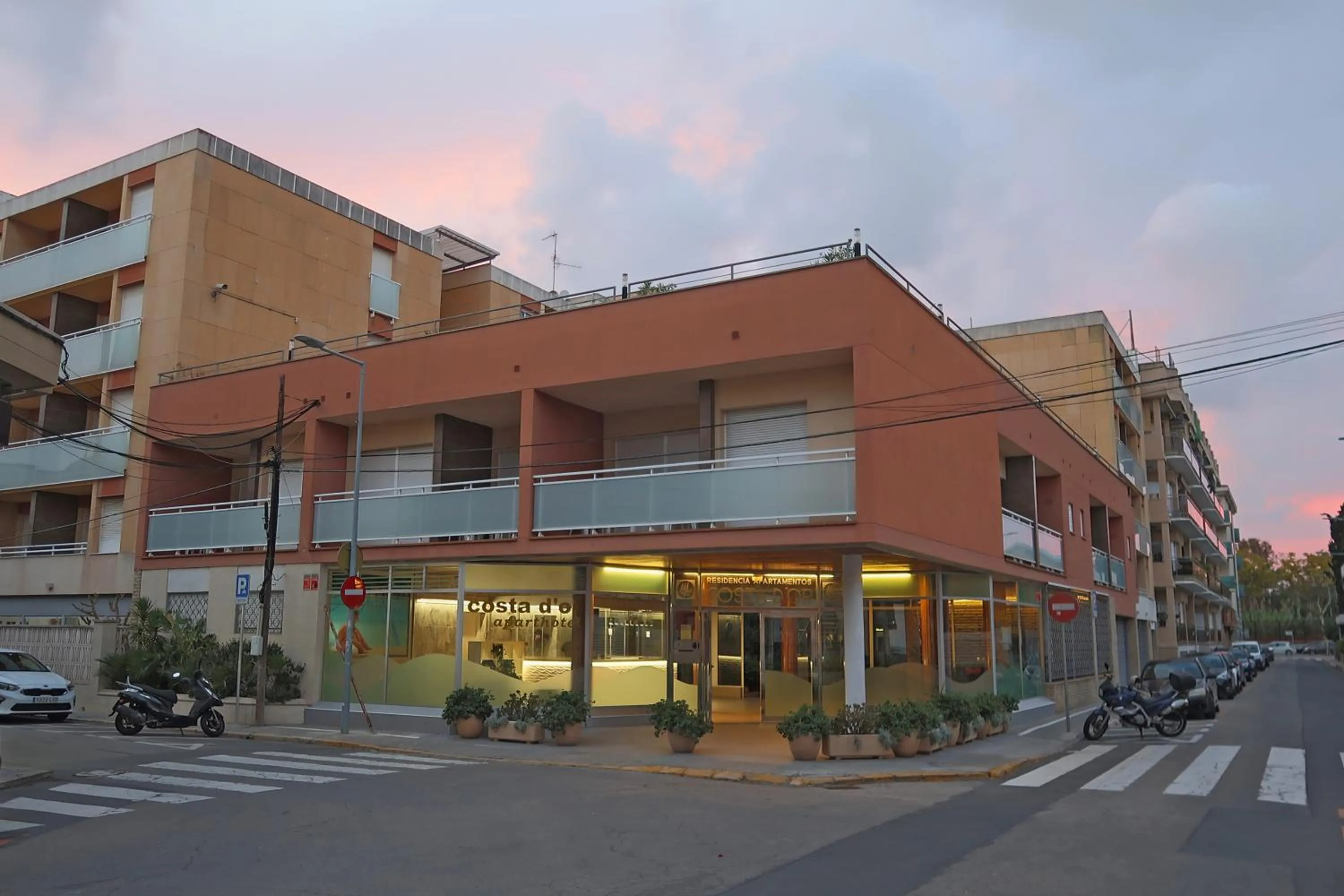 Facade/entrance in Apartaments Costa d'Or