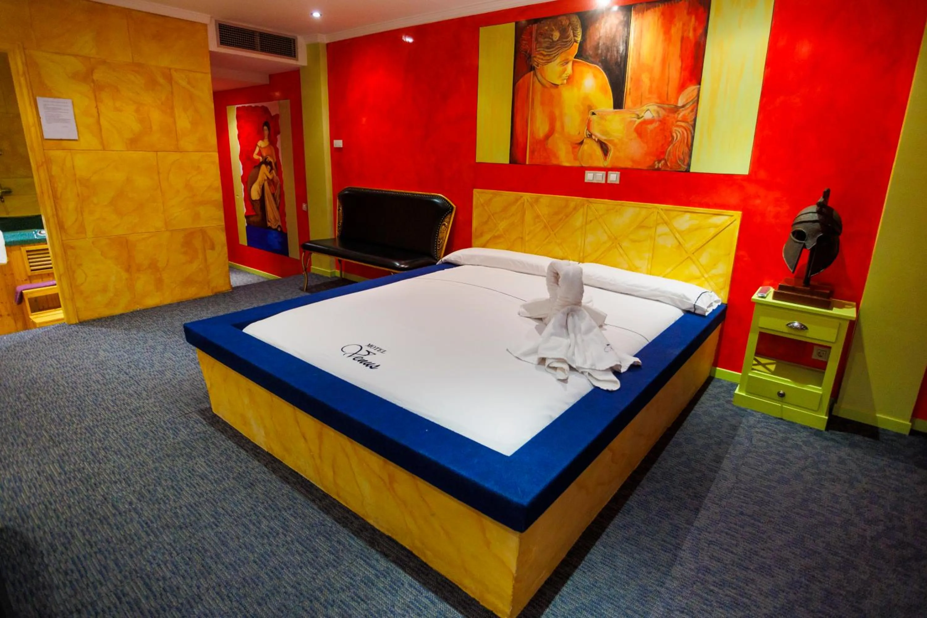 Bed in Motel Venus Valladolid