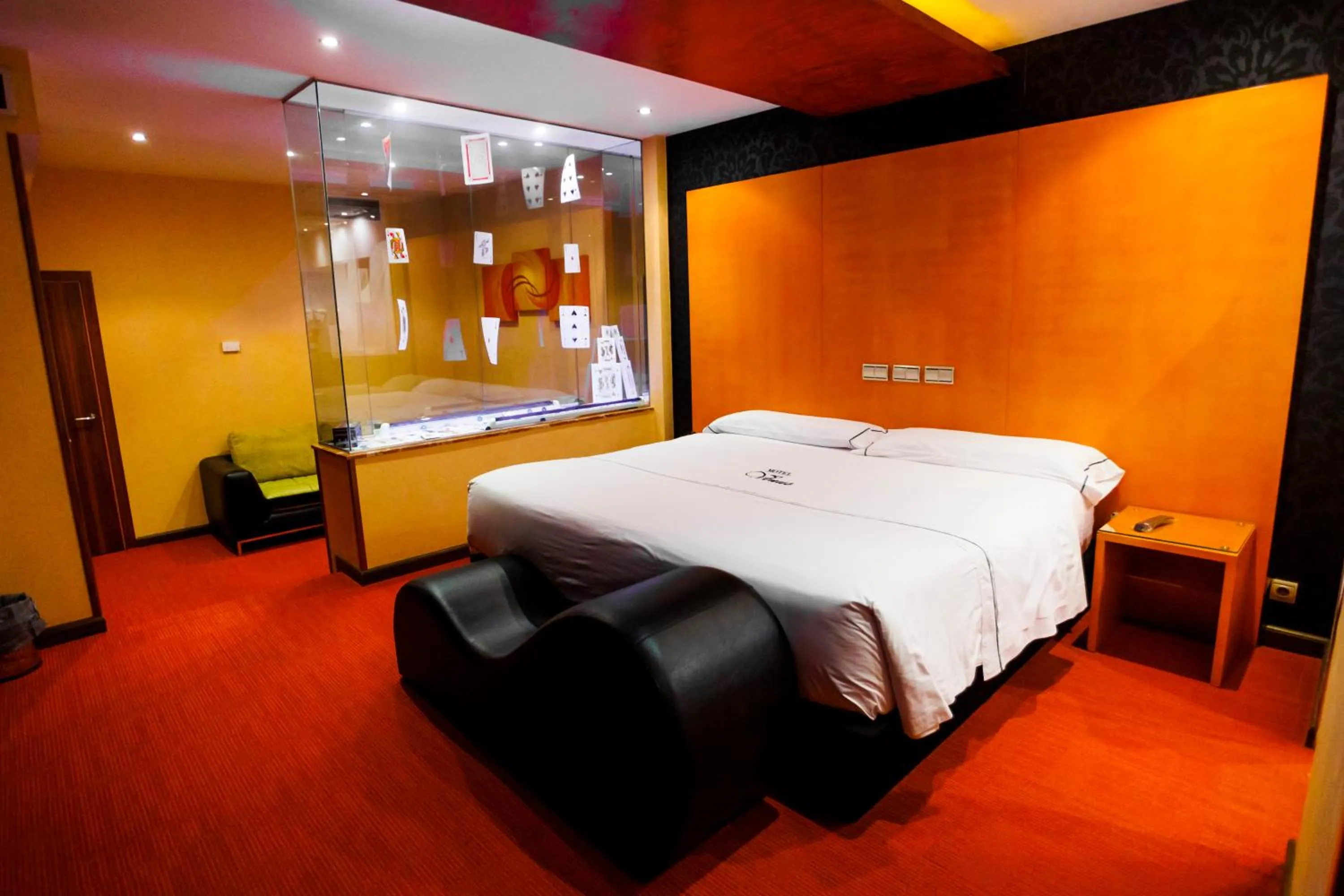 Bed in Motel Venus Valladolid