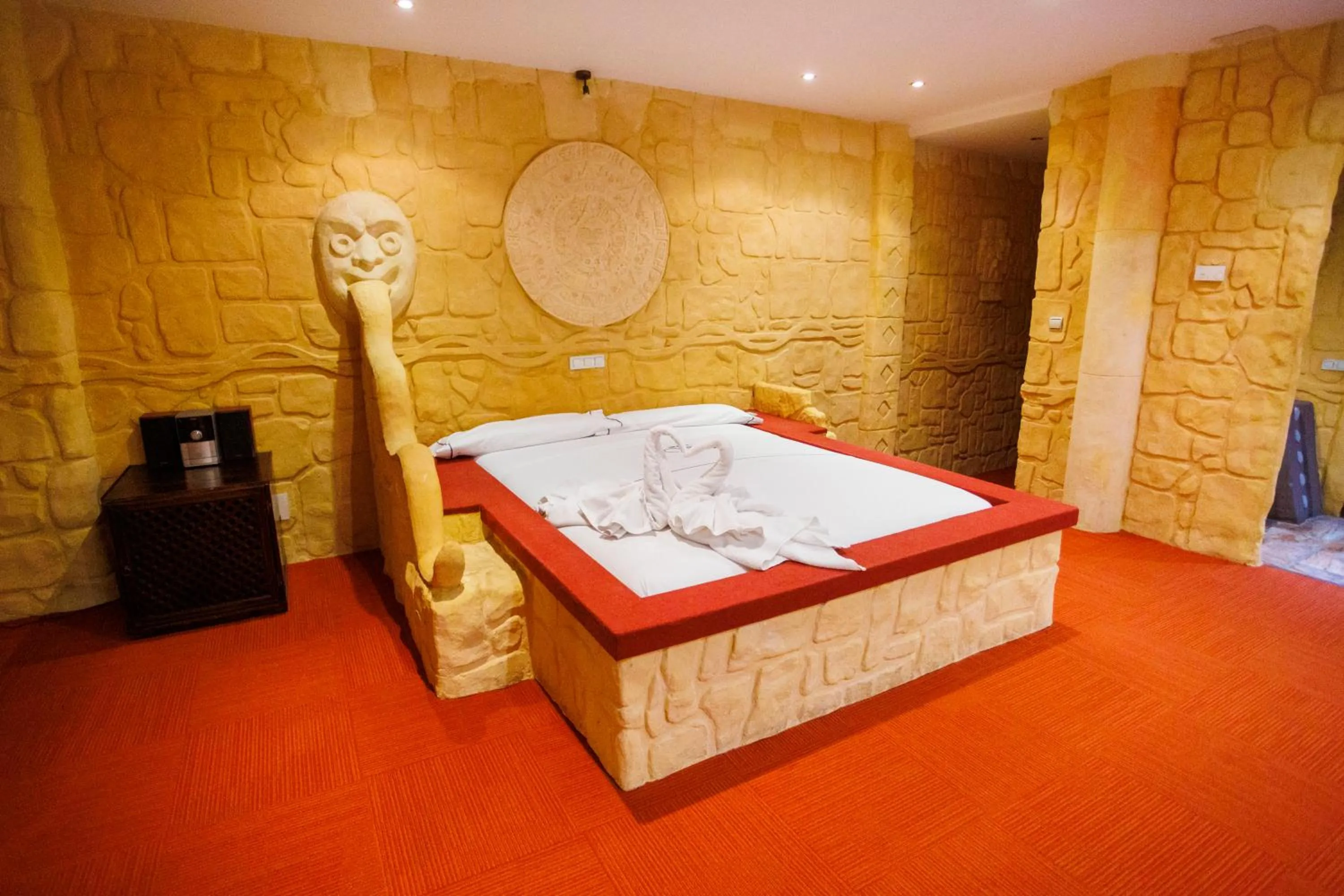 Bed in Motel Venus Valladolid