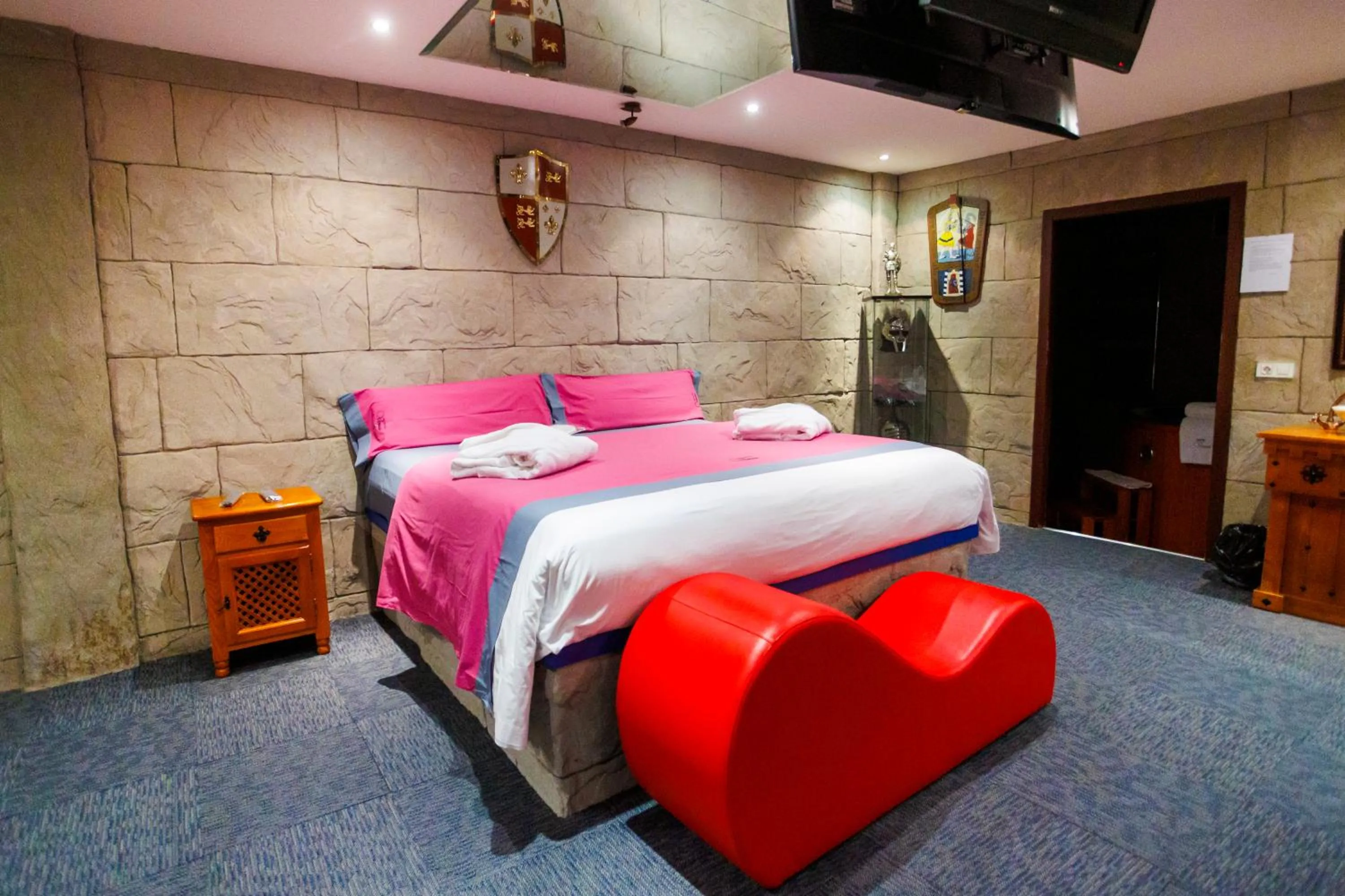 Bed in Motel Venus Valladolid