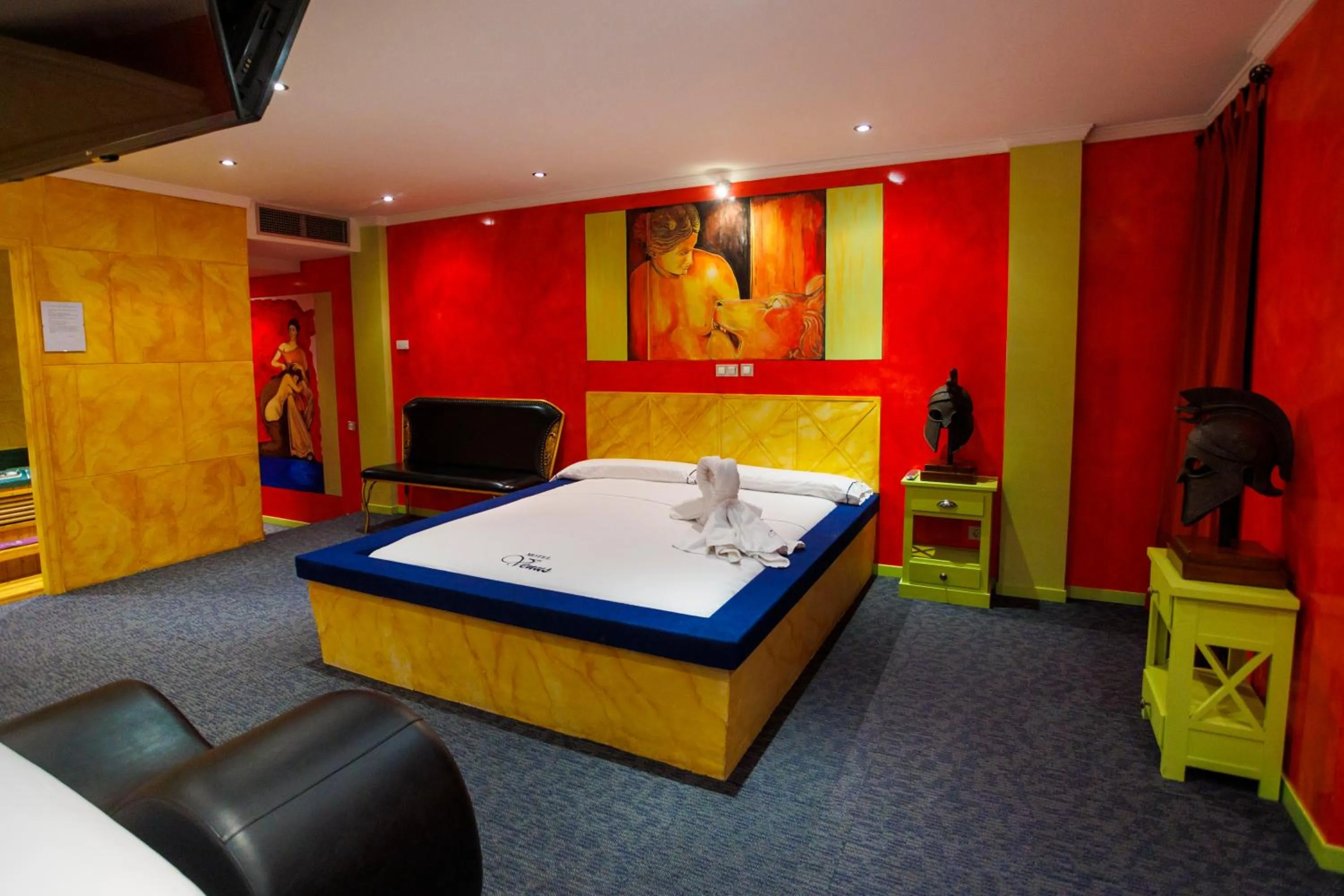 Bed in Motel Venus Valladolid