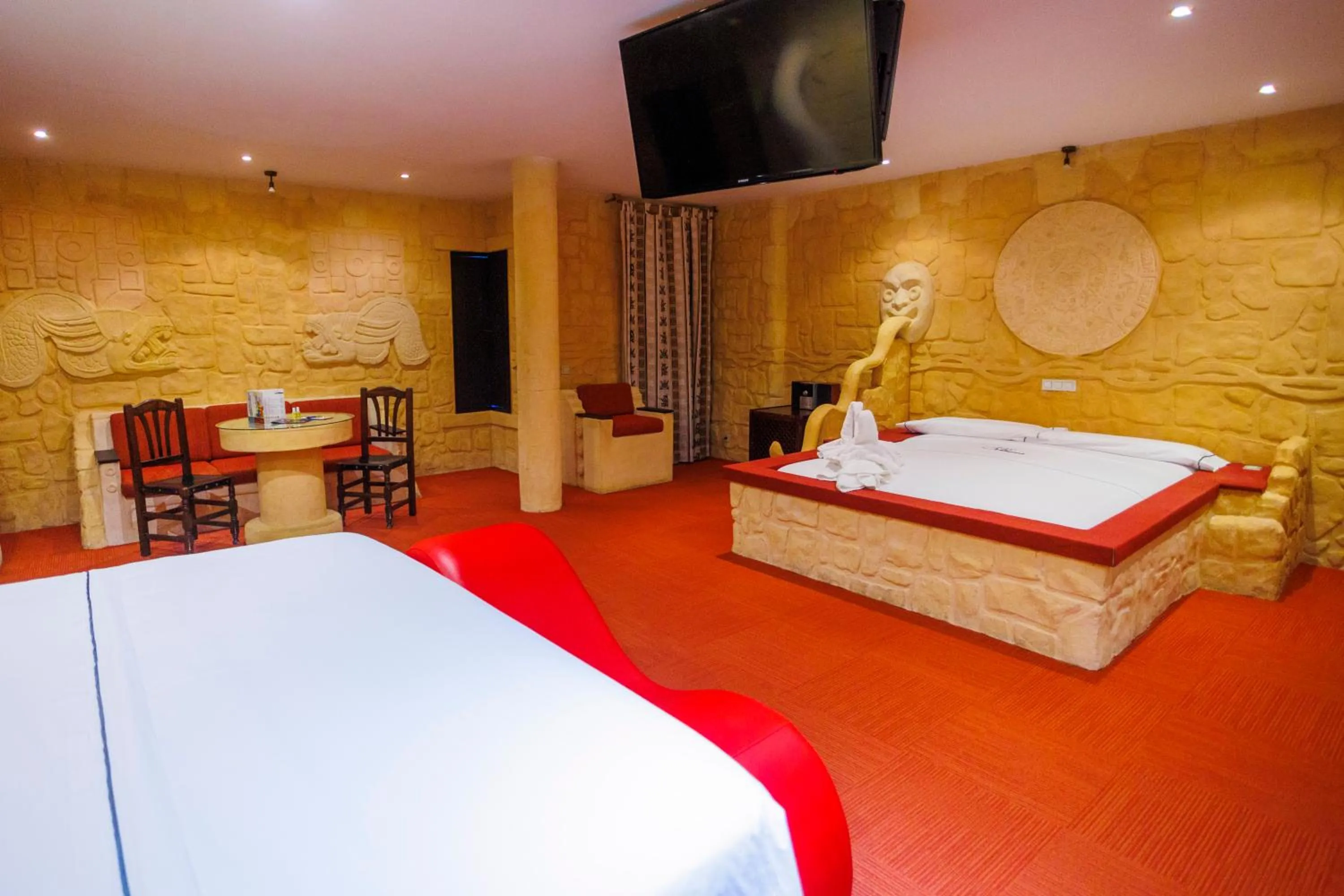 Bed in Motel Venus Valladolid