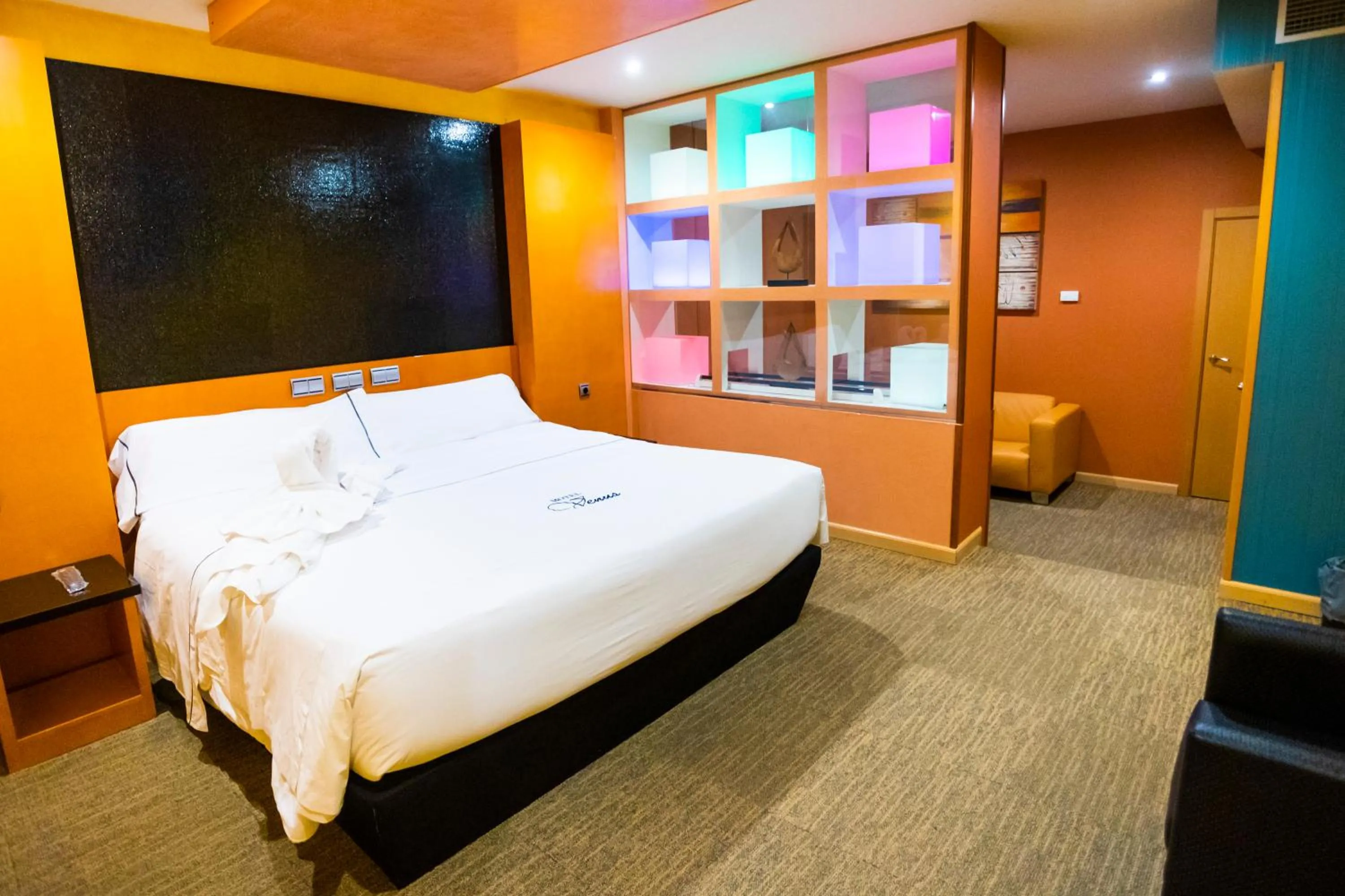 Bed in Motel Venus Valladolid