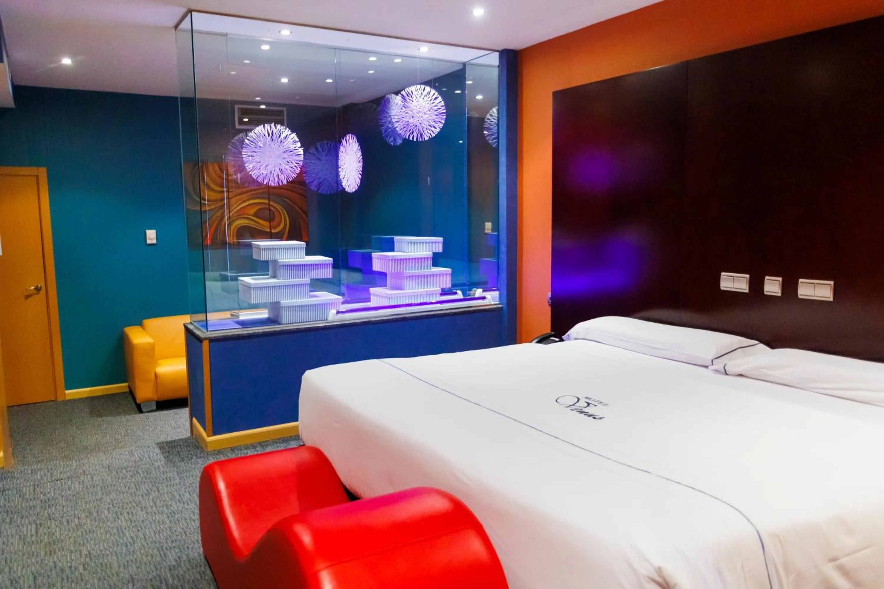 Bed in Motel Venus Valladolid