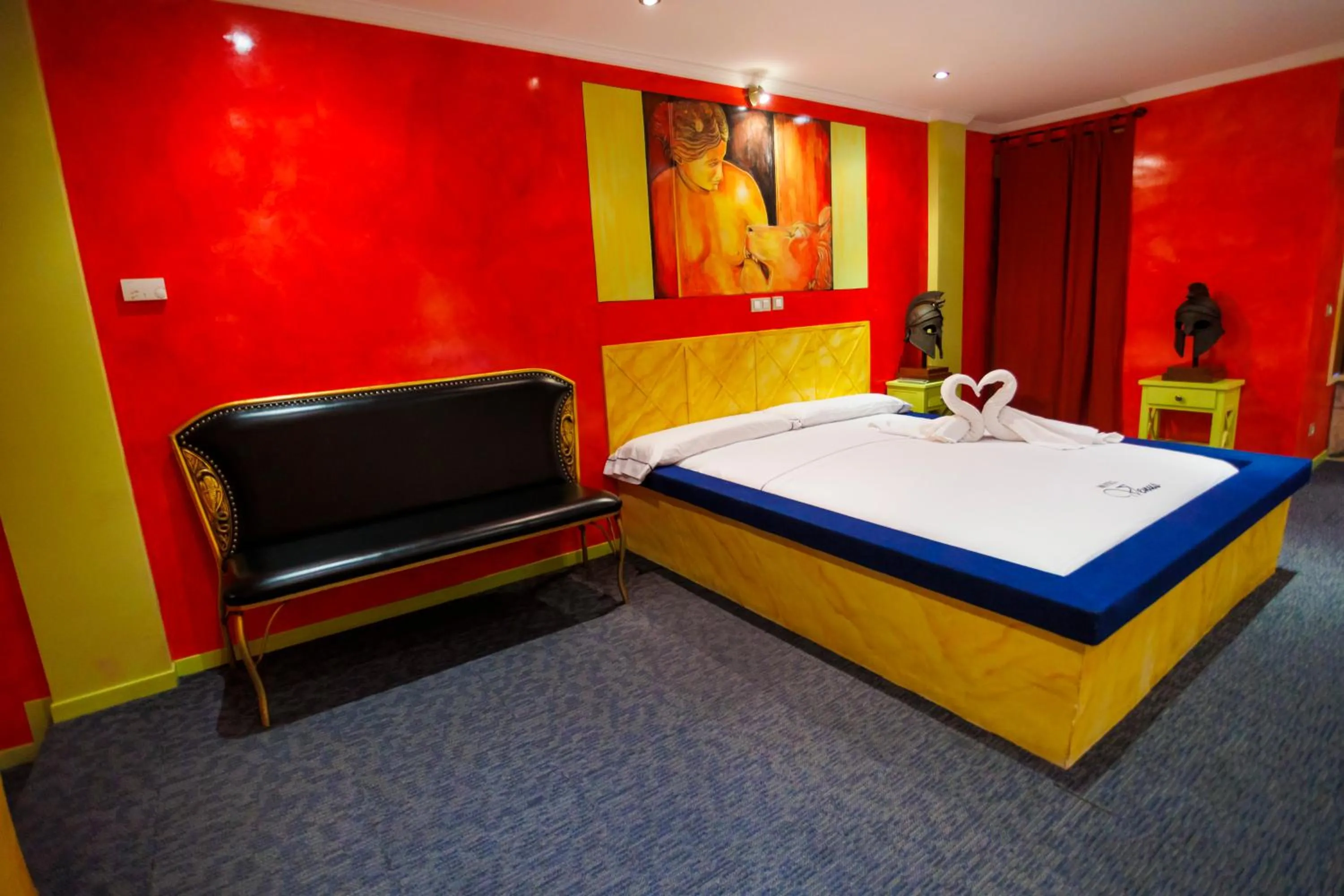 Bed in Motel Venus Valladolid