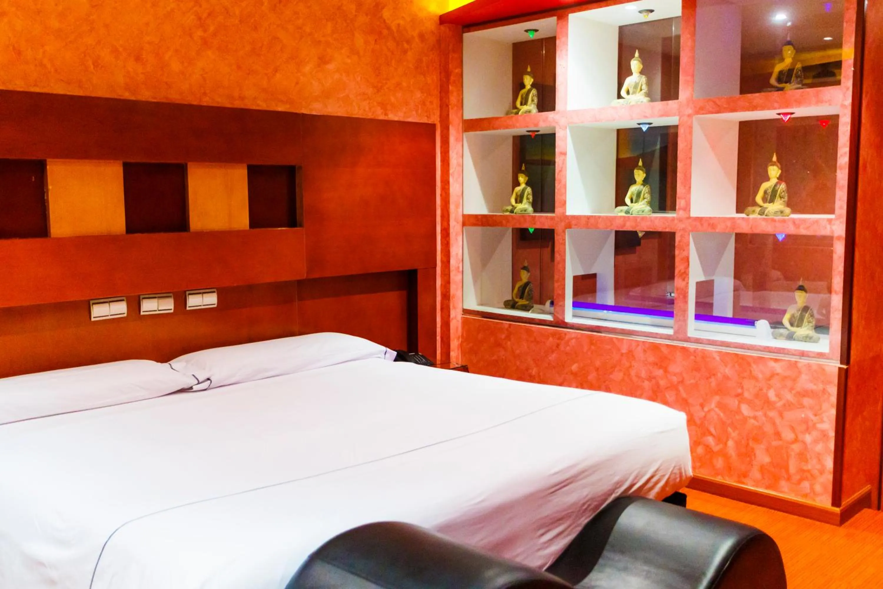 Bed in Motel Venus Valladolid