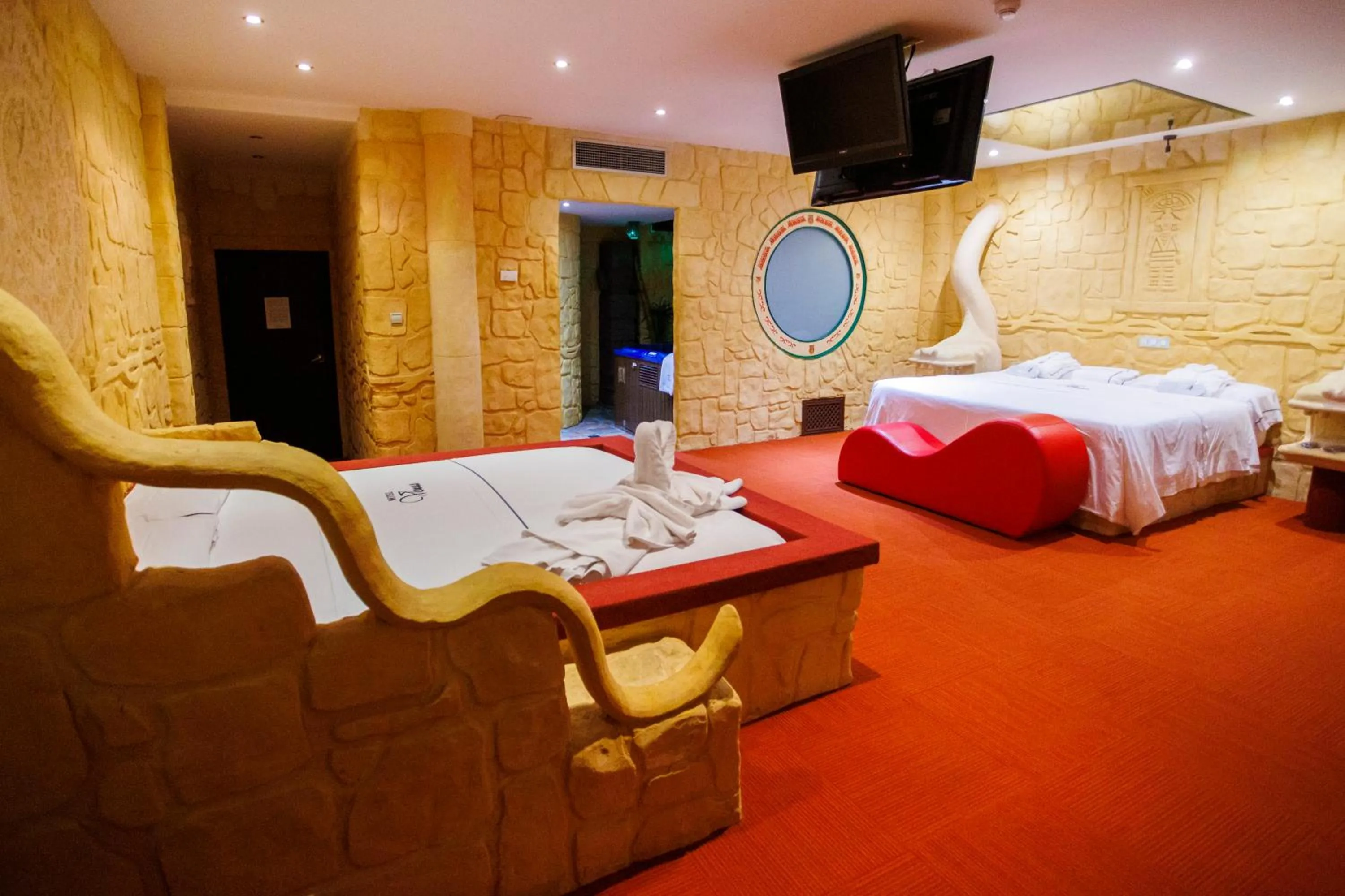 Bed in Motel Venus Valladolid