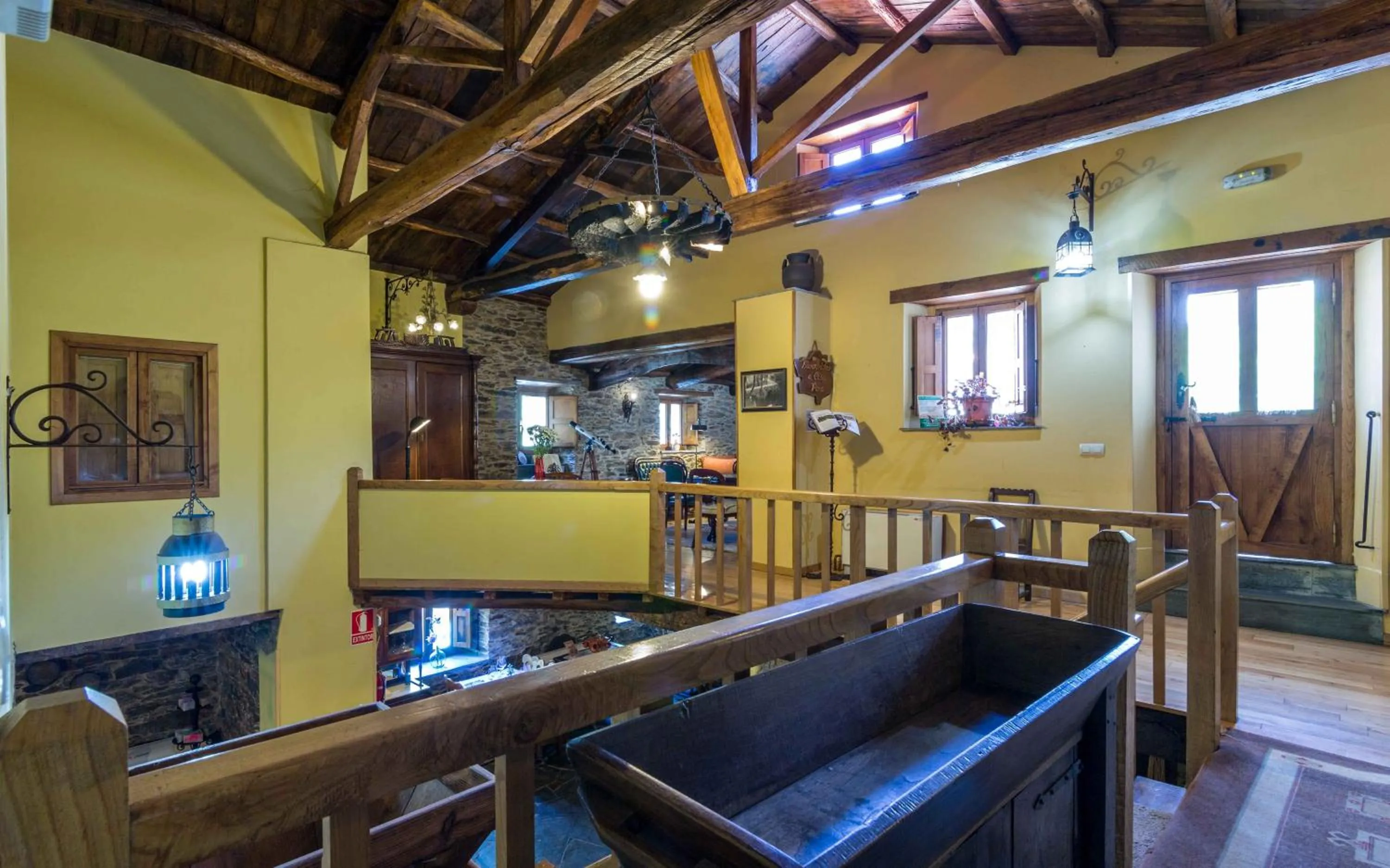 Decorative detail in O Muiño de Pena