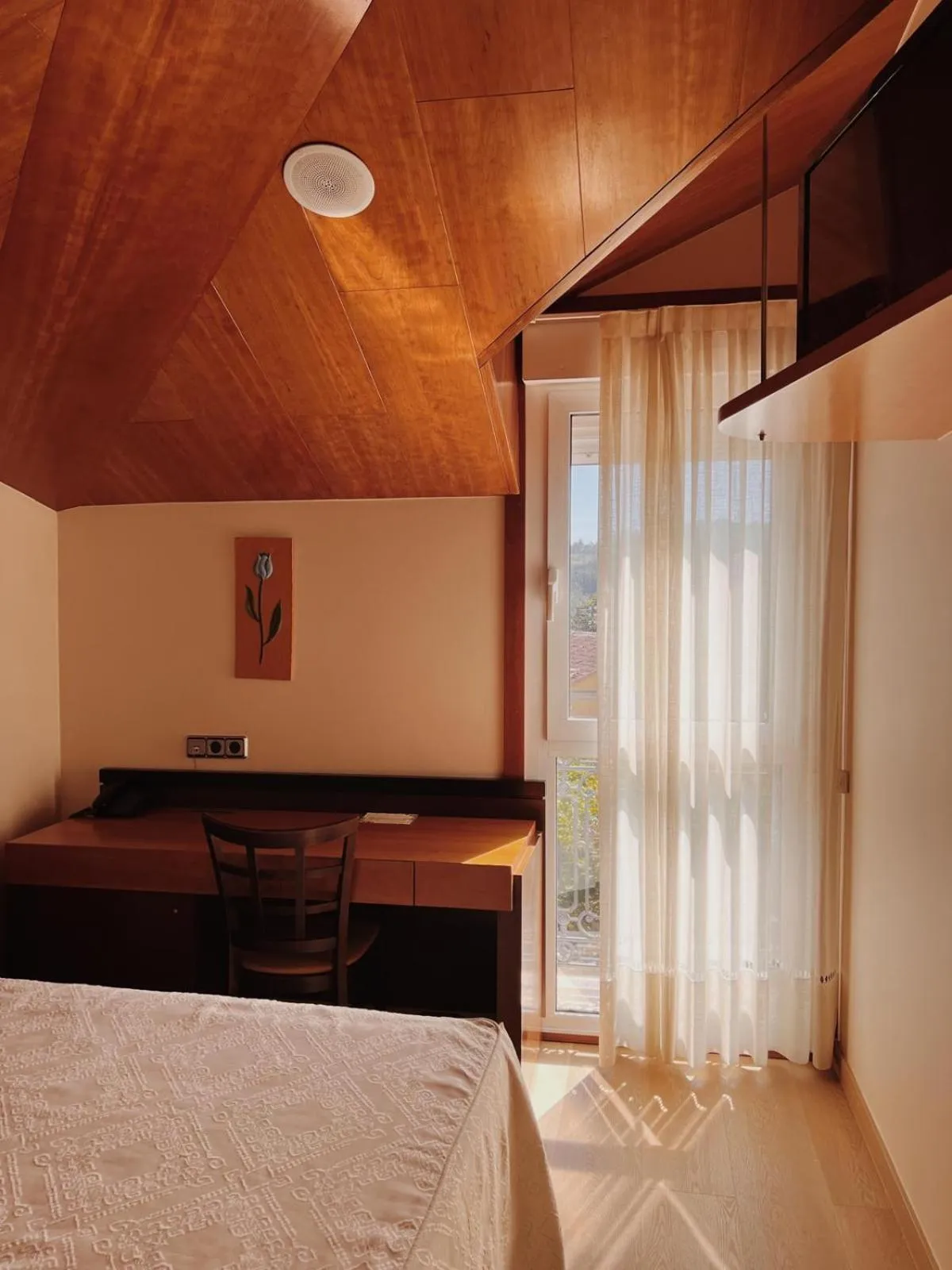 Decorative detail, Bed in Doade