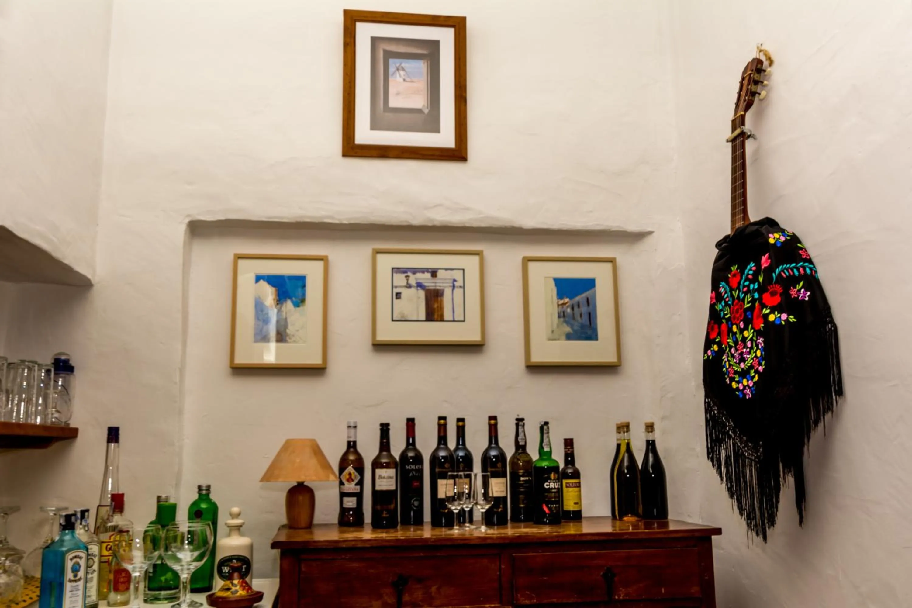 Alcoholic drinks in Hotel Los Castaños