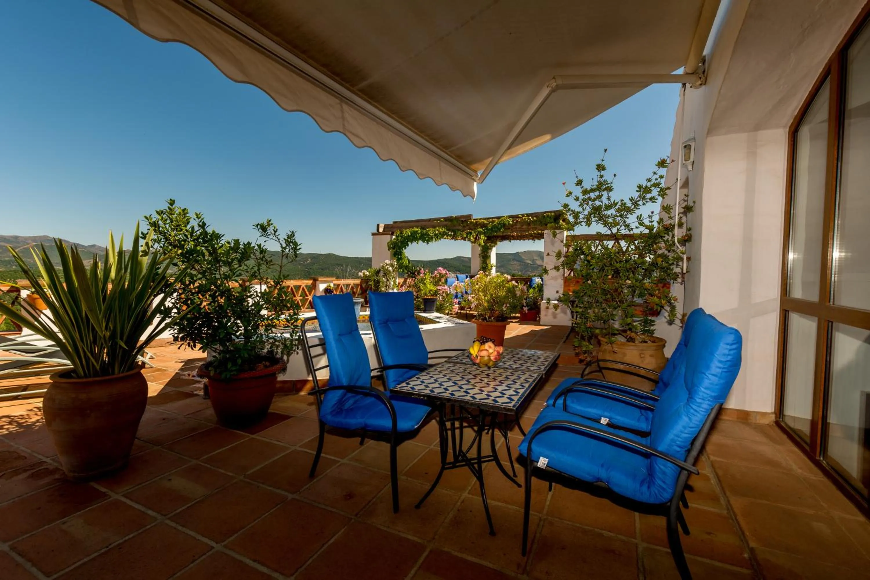 Balcony/Terrace in Hotel Los Castaños