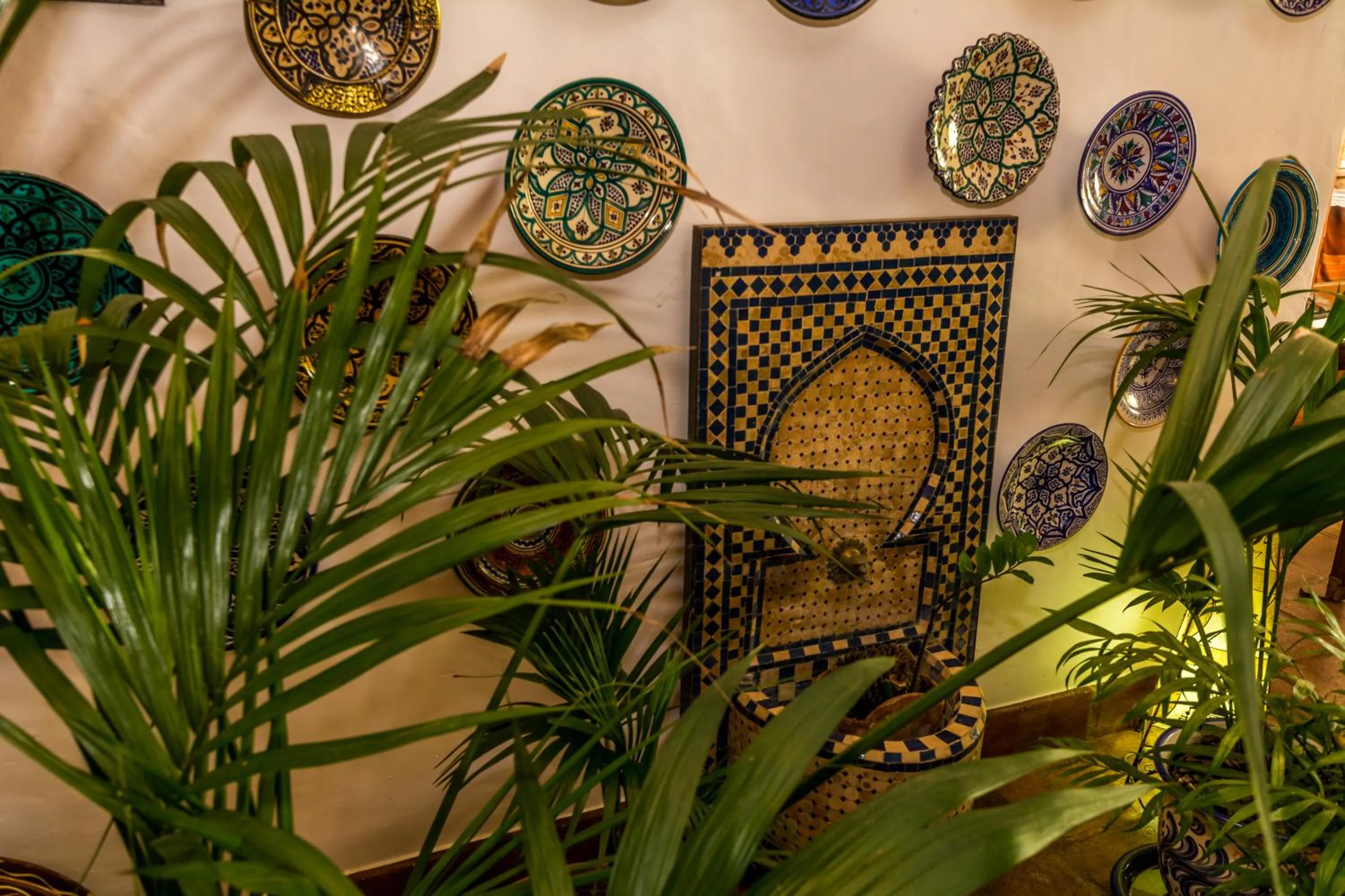 Decorative detail in Hotel Los Castaños