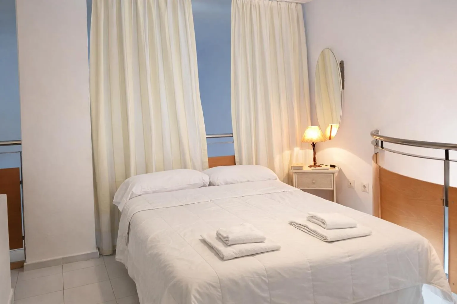 Bedroom, Bed in Apartamentos Larga 70