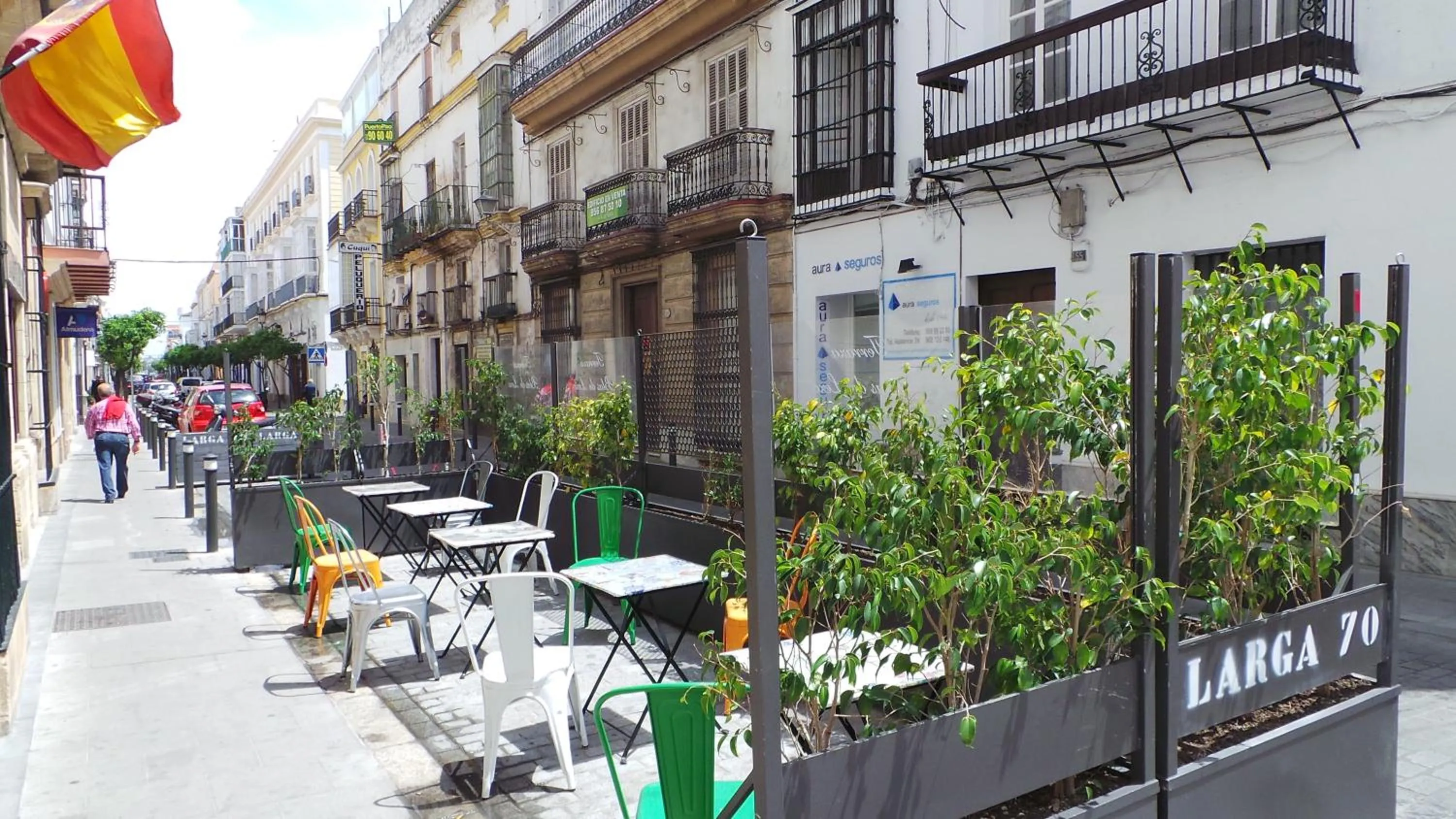 Lounge or bar in Apartamentos Larga 70