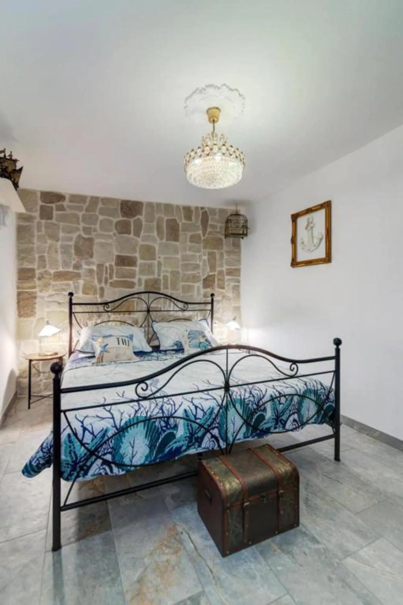 Bed in City Apartments & Studio App Frankopan