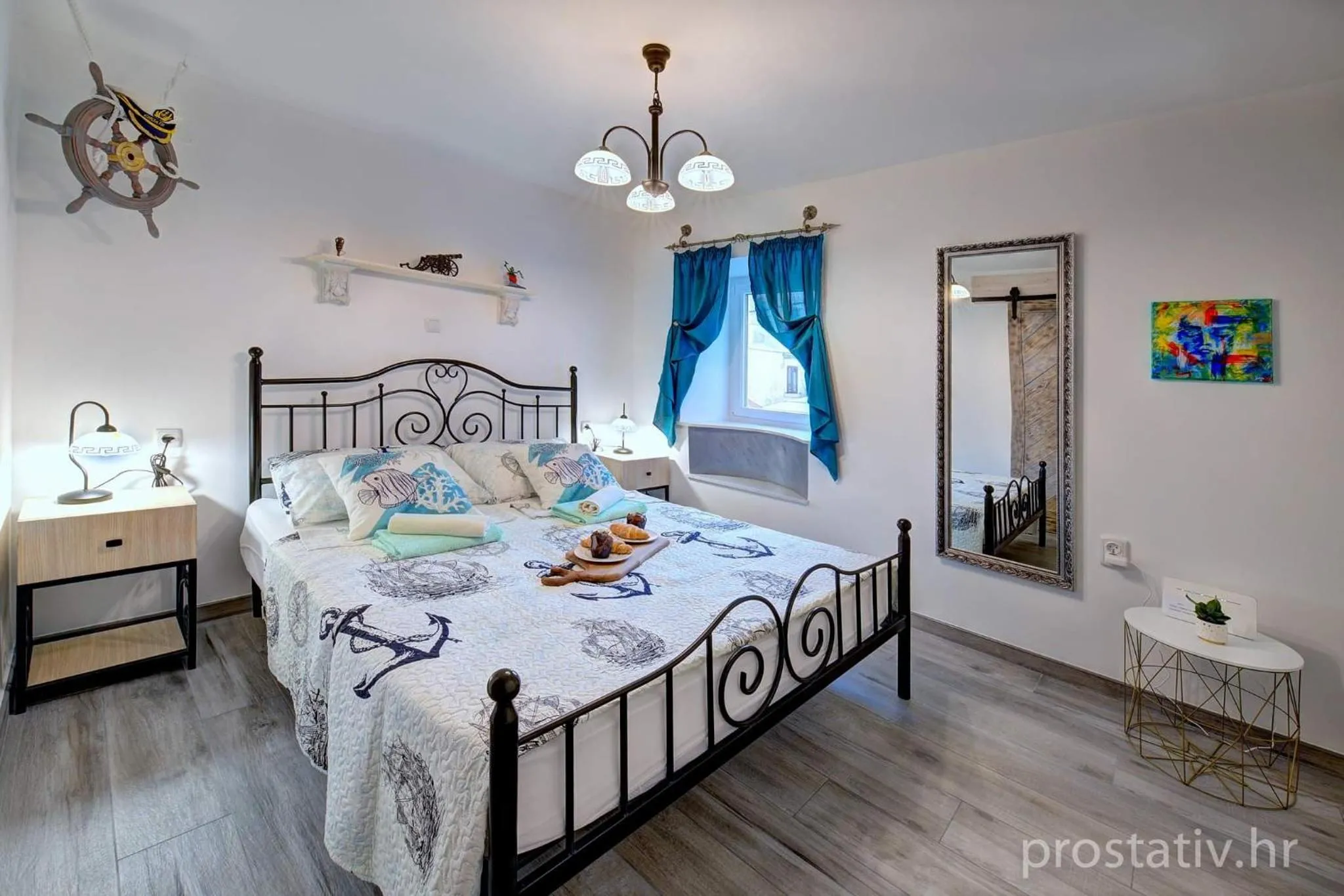 Bed in City Apartments & Studio App Frankopan