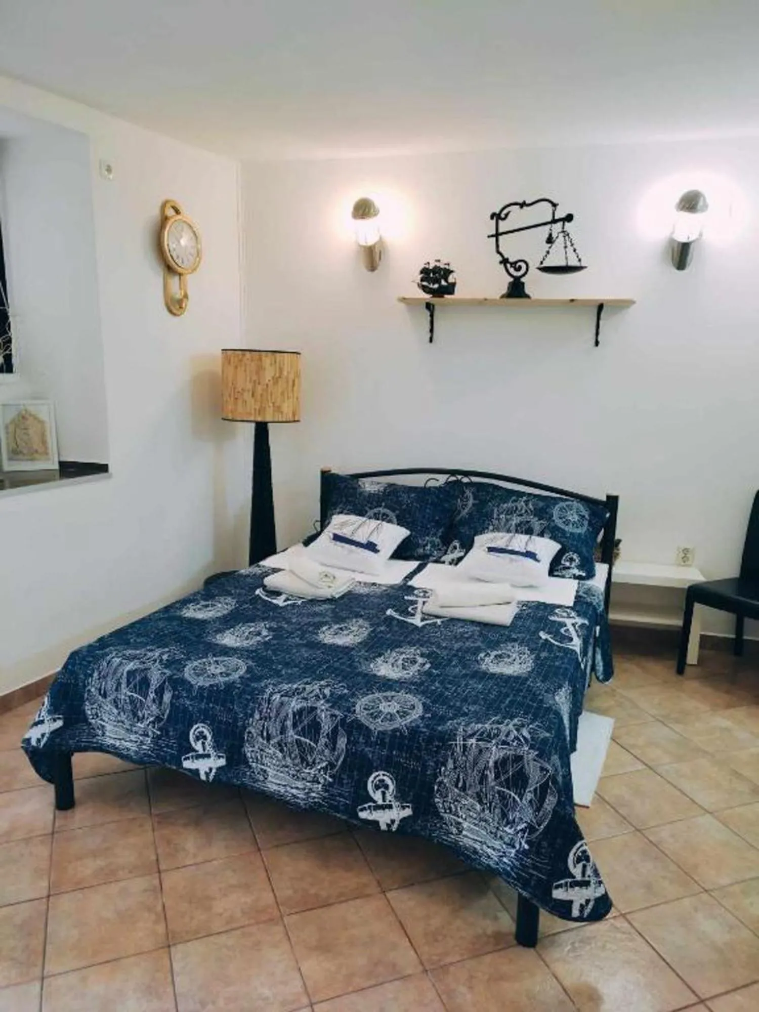 Bed in City Apartments & Studio App Frankopan