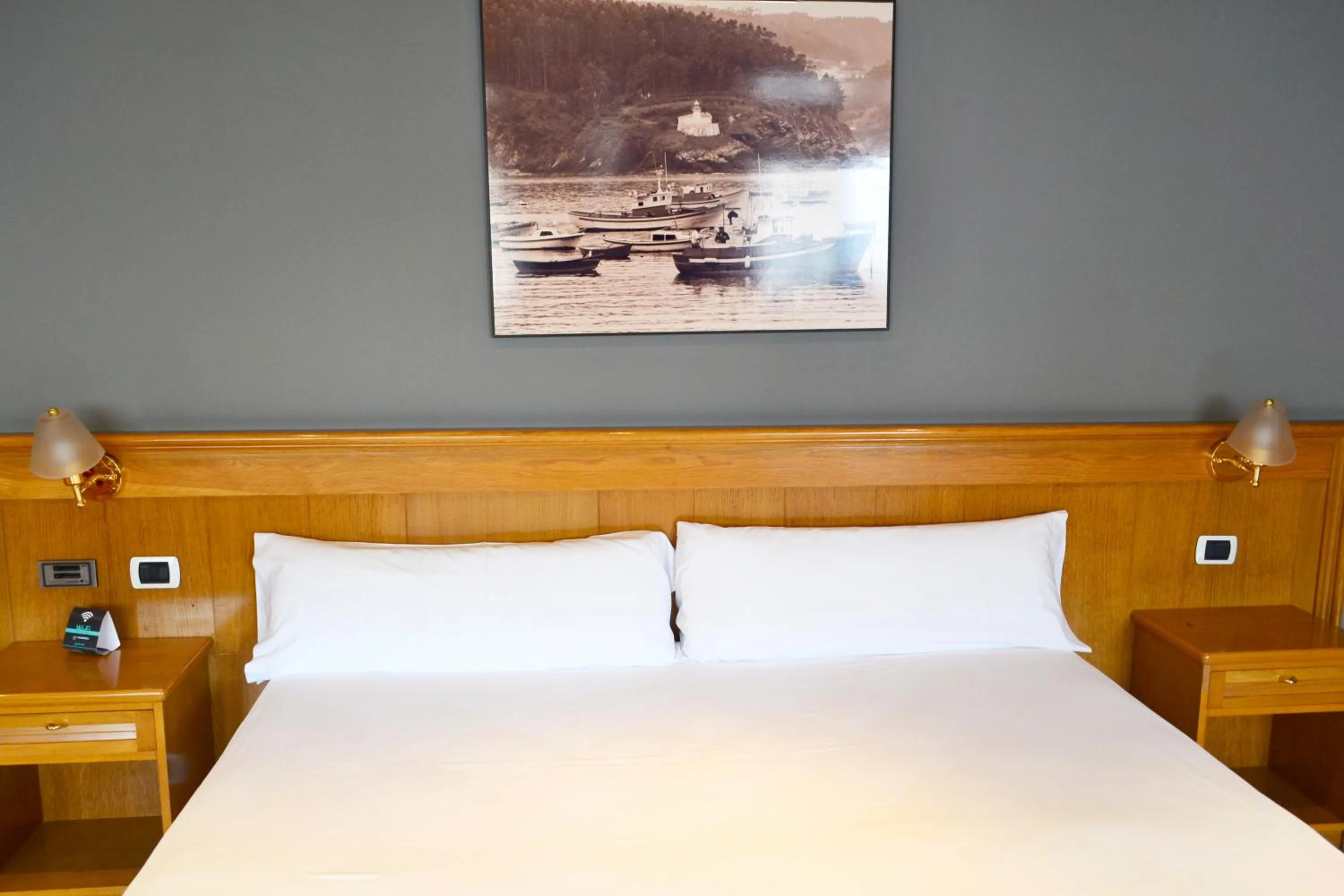 Bed in Hotel Alda El Suizo