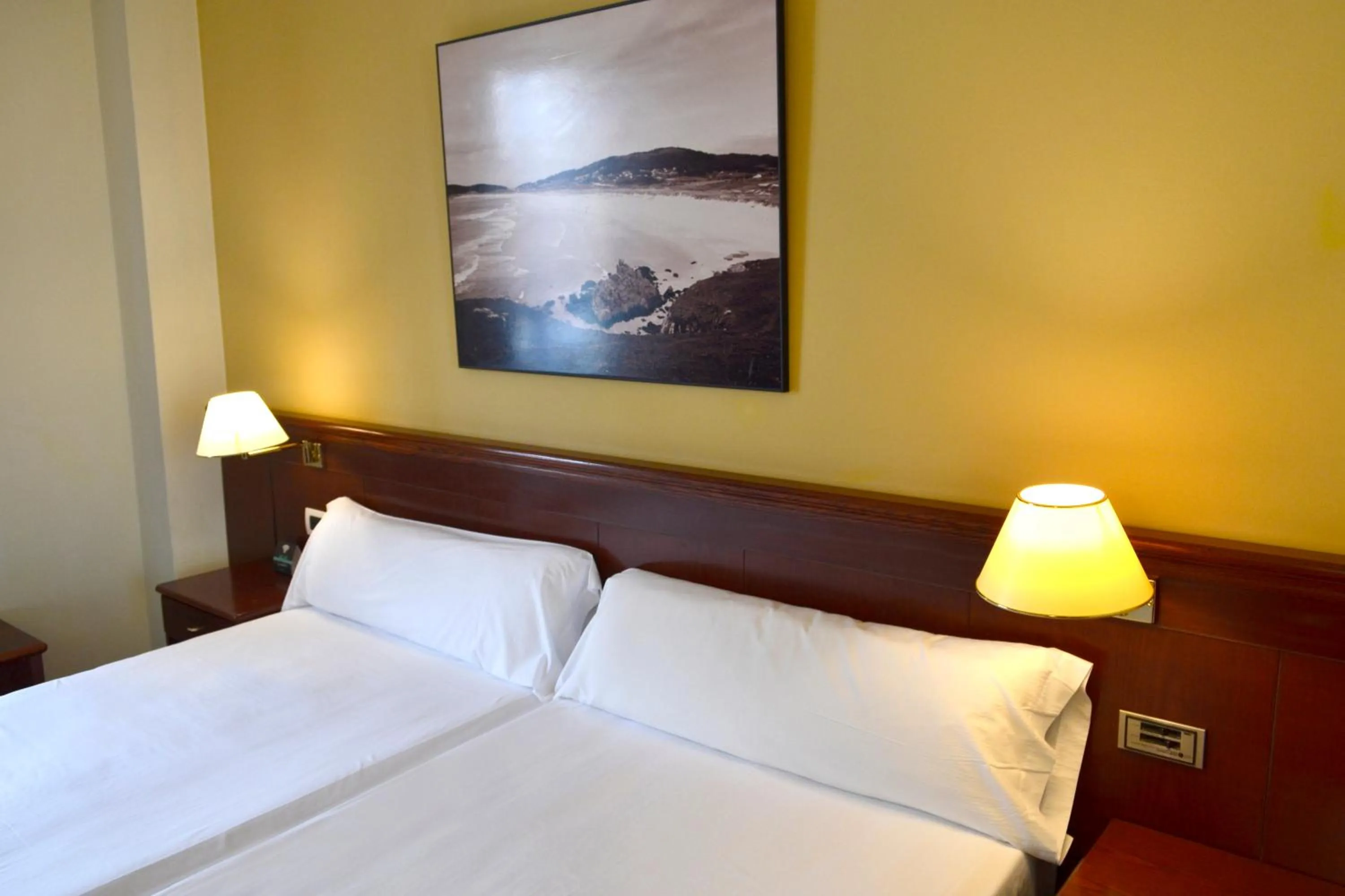 Bed in Hotel Alda El Suizo