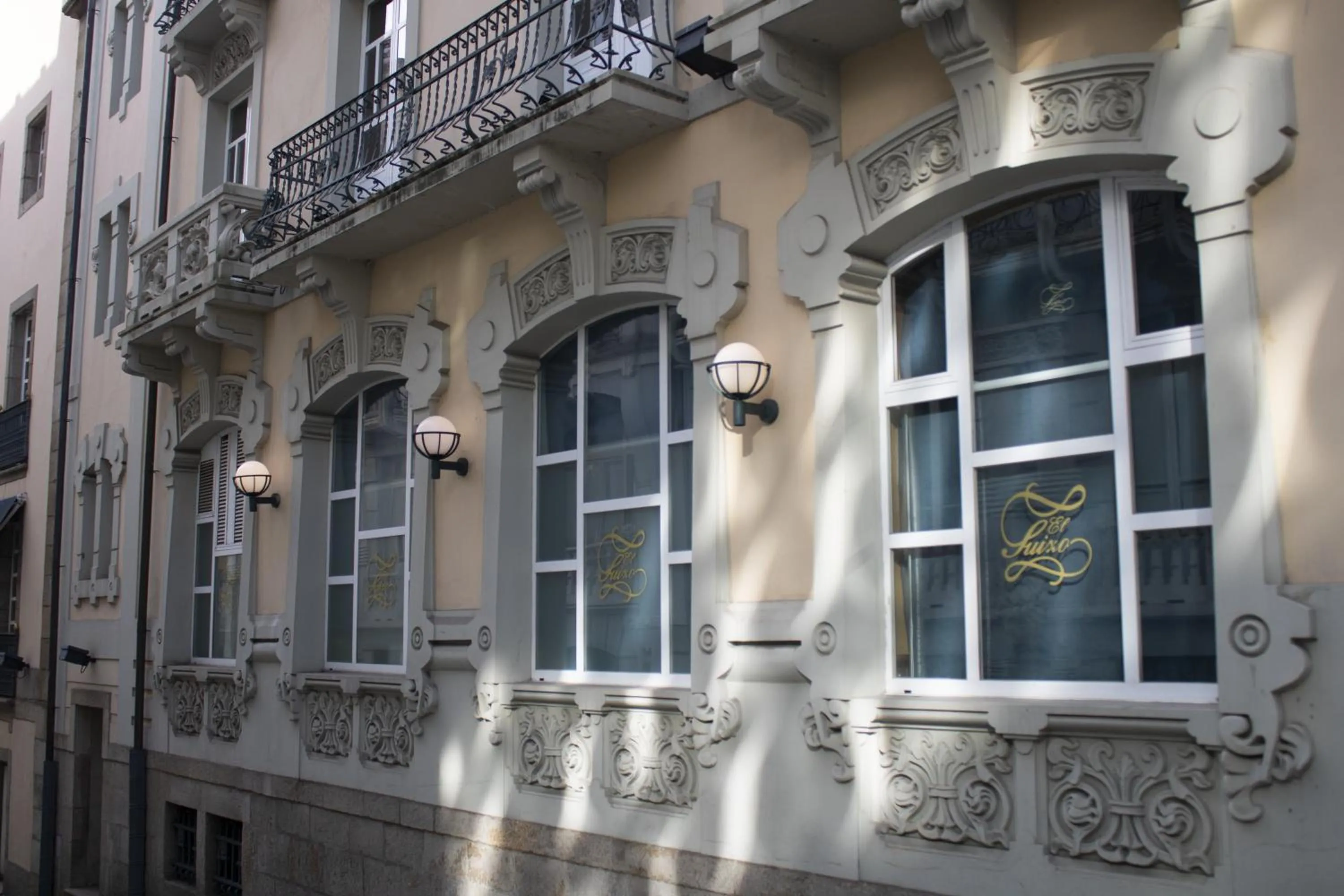Facade/entrance in Hotel Alda El Suizo