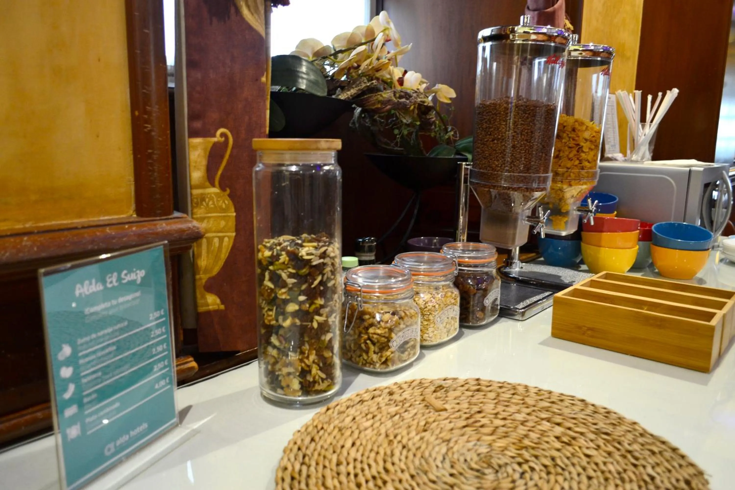 Breakfast in Hotel Alda El Suizo