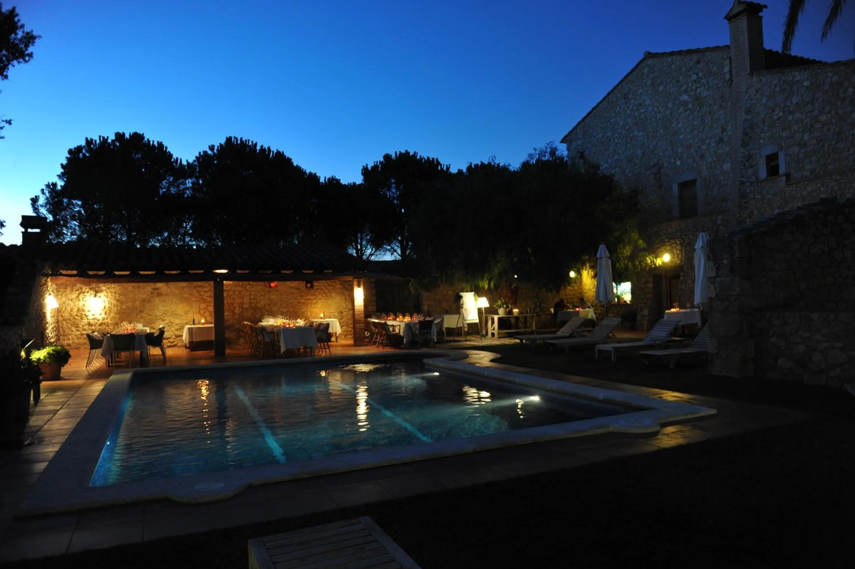 Property building in Mas Falgarona Hotel Boutique & SPA