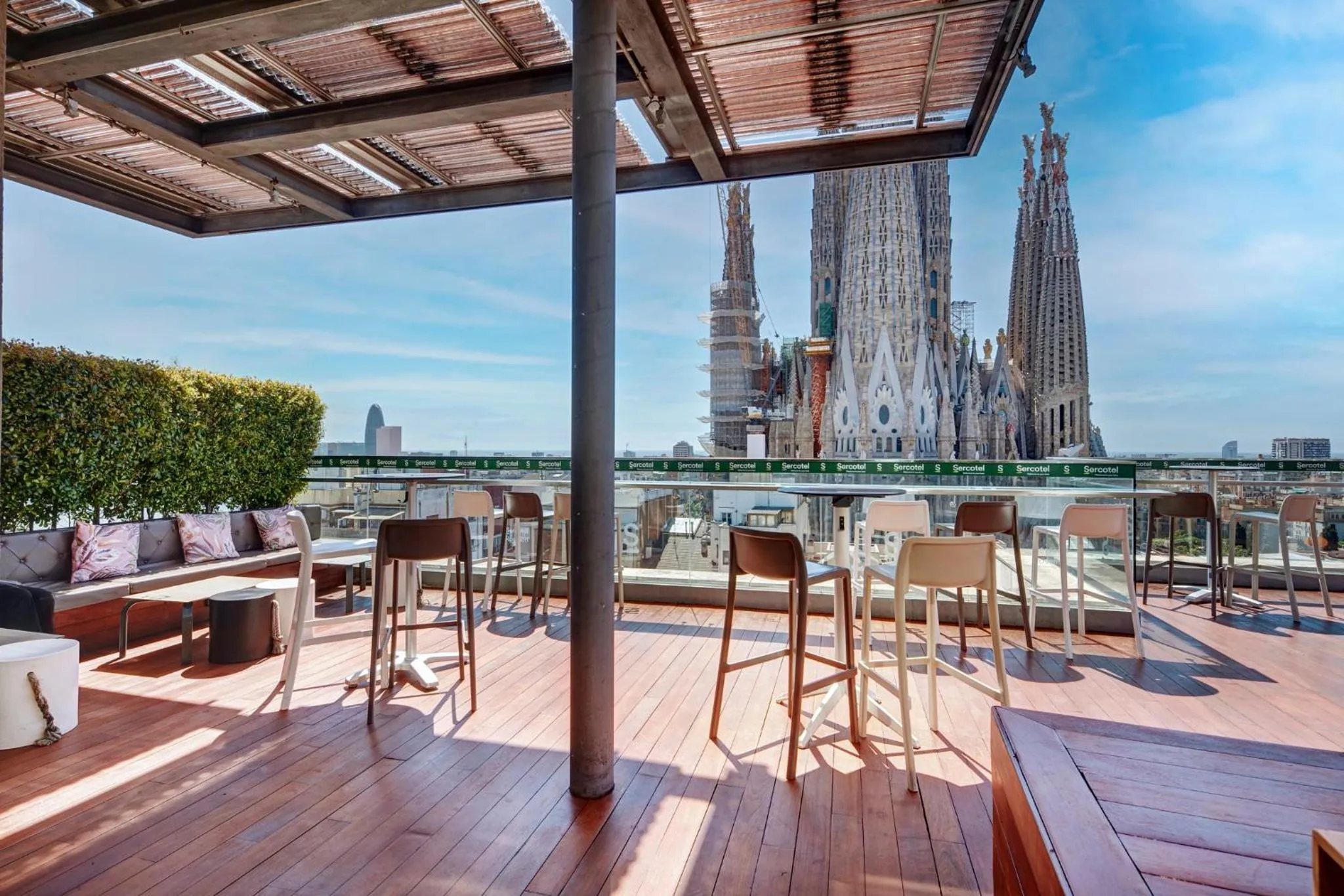 Balcony/Terrace in Sercotel Hotel Rosellon
