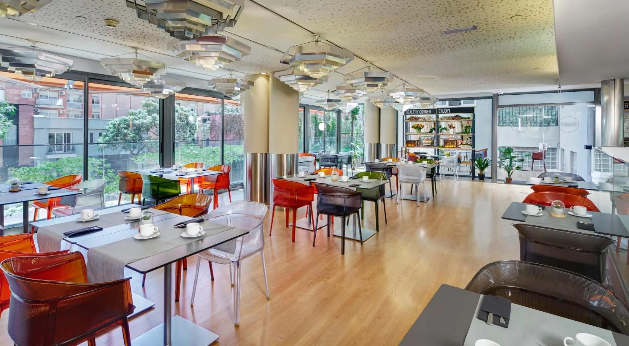 Breakfast in Sercotel Hotel Rosellon