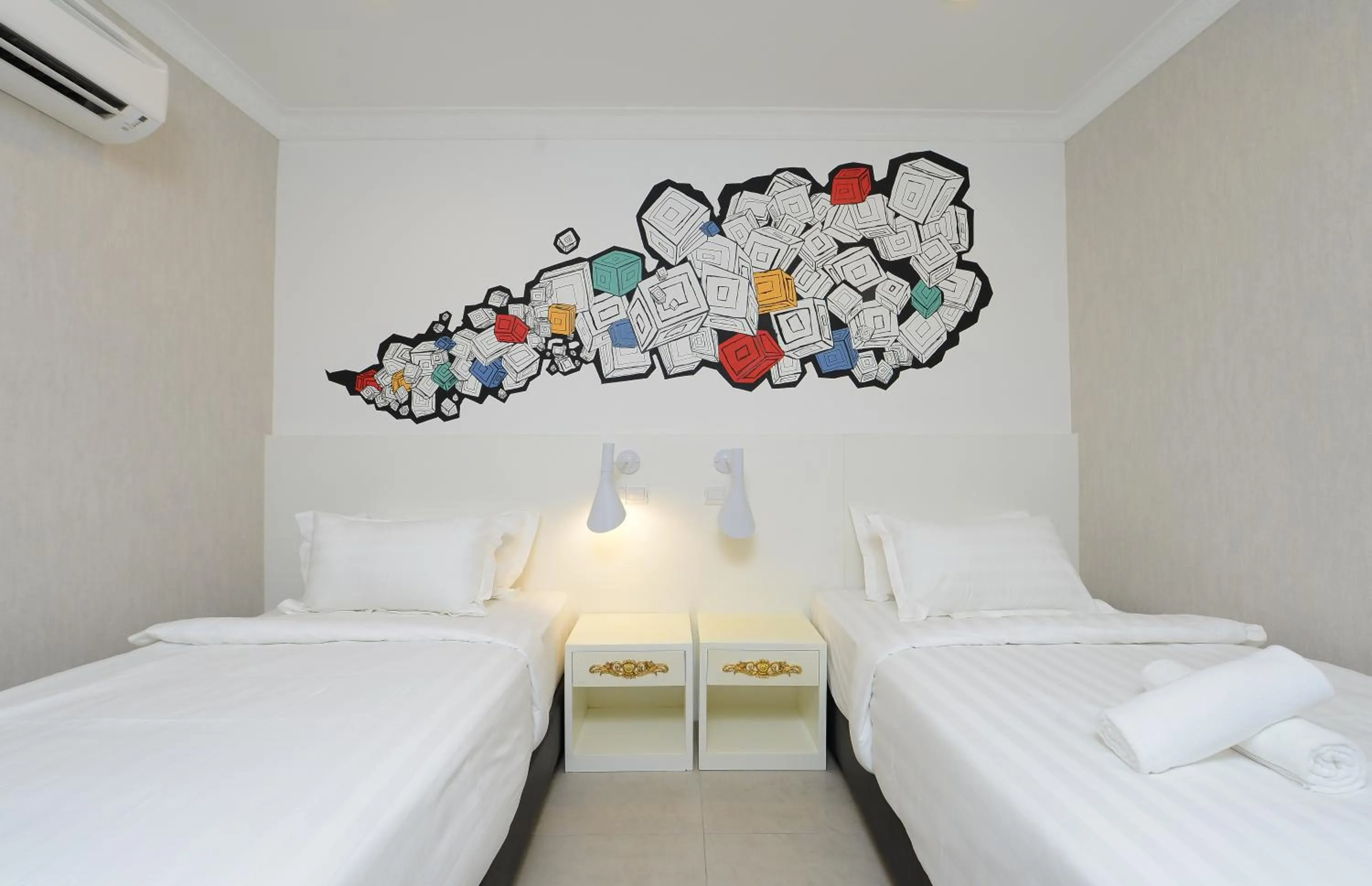 Bed, Room Photo in Hotel de Art @ i-City