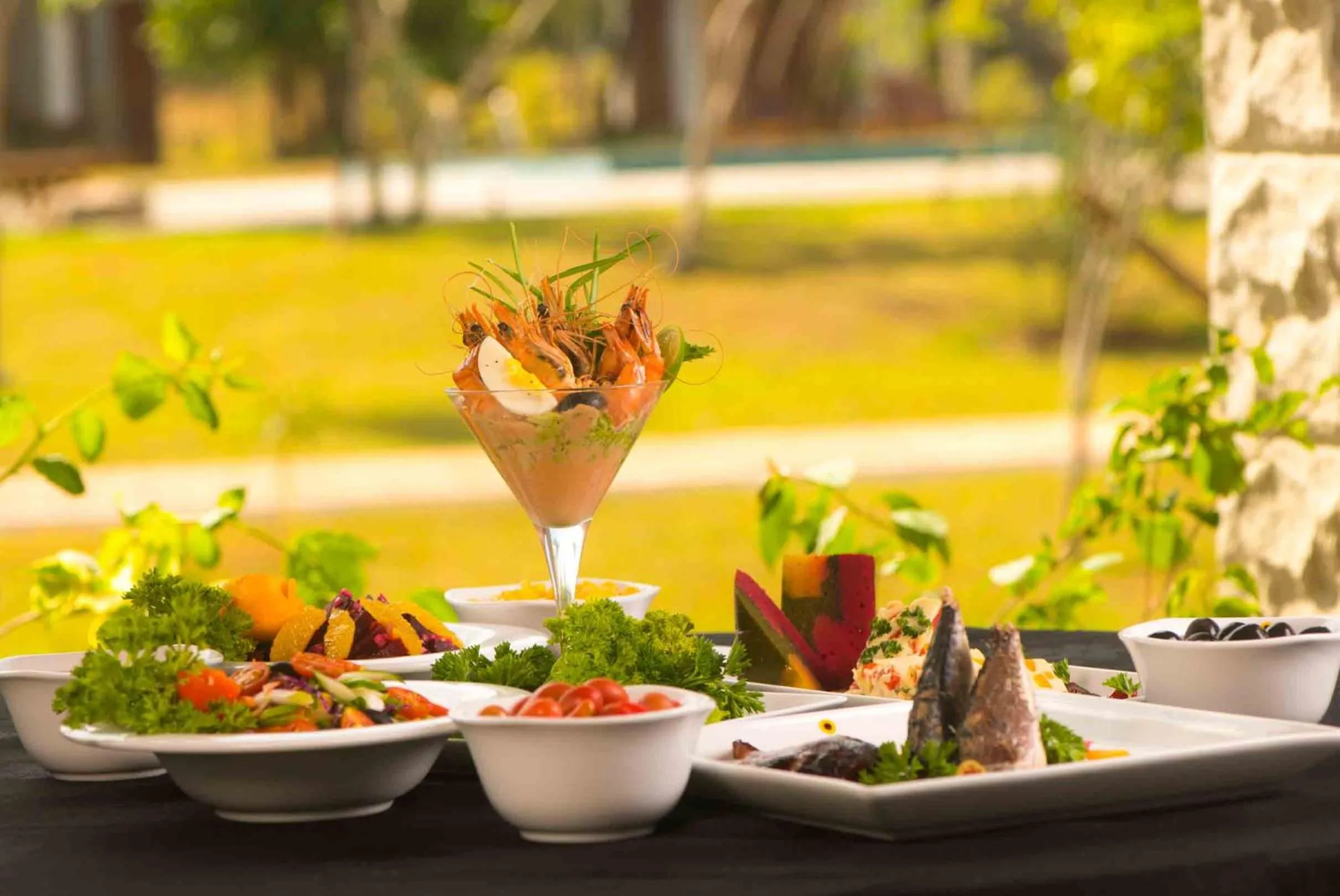 Food close-up in Sungreen Resort Habarana