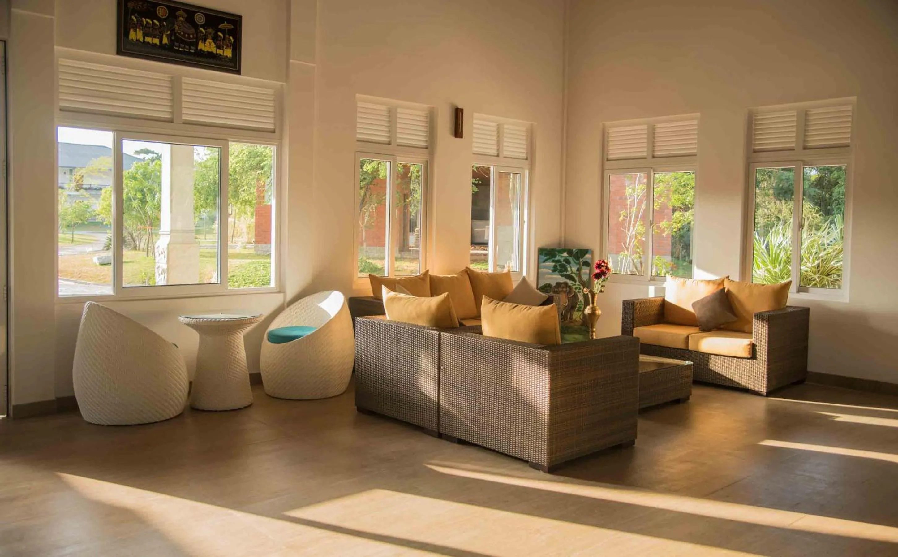 Lobby or reception in Sungreen Resort Habarana