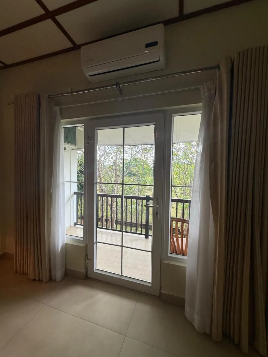 Balcony/Terrace in Sungreen Resort Habarana