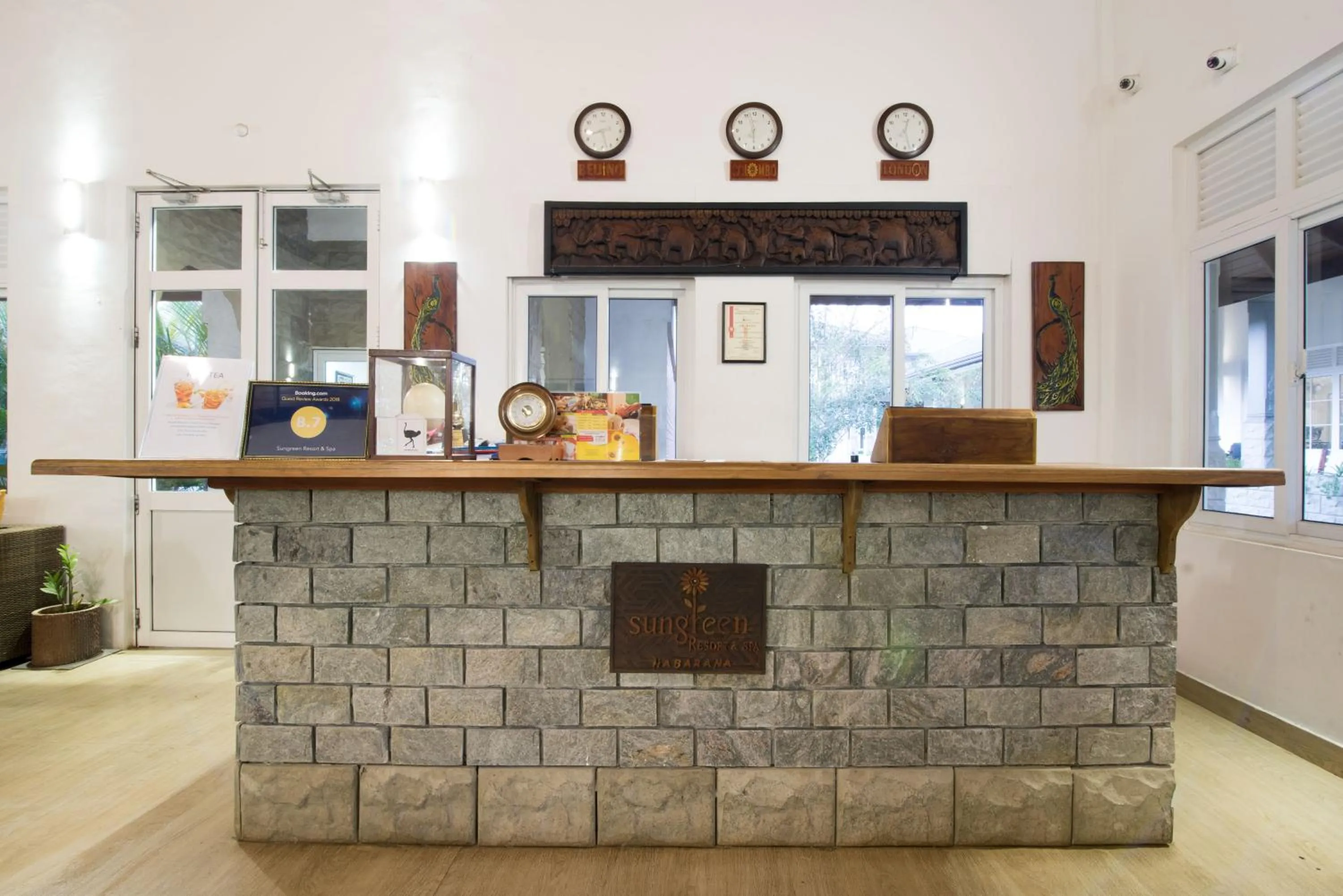 Lobby or reception in Sungreen Resort Habarana